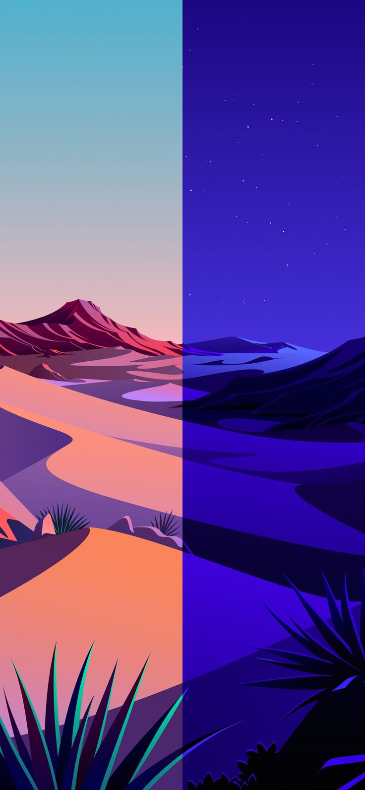 736x1592 Lake The Desert