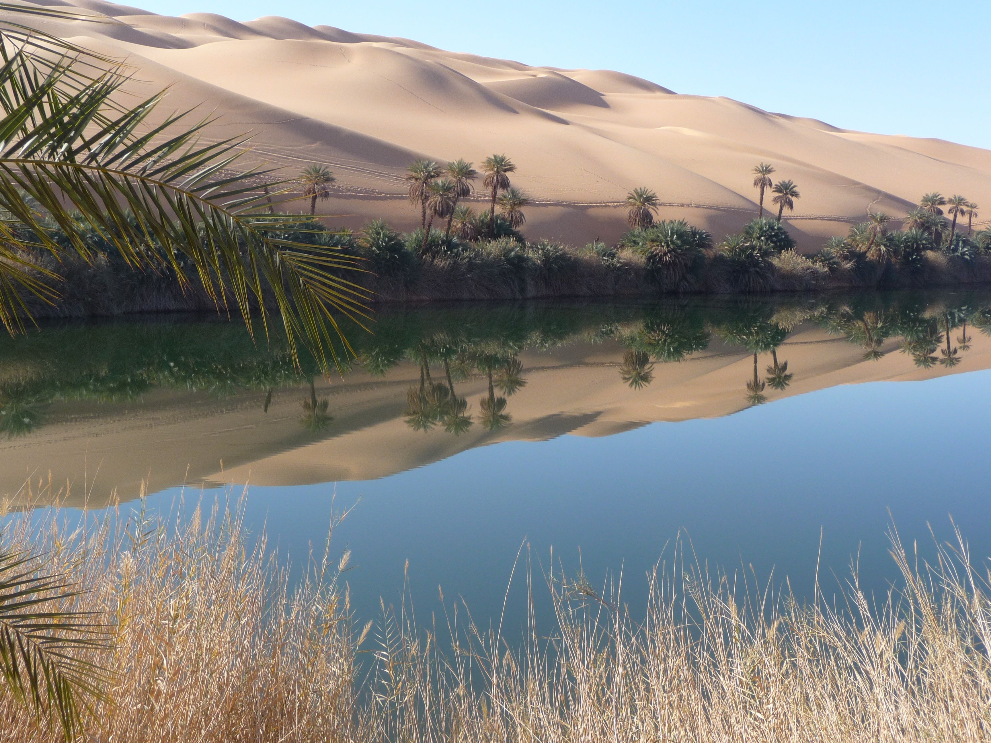 3456x2592 Free Image : landscape, water, nature, sand, wilderness, desert, dune, lake, idyllic, reflection, rest, reservoir, plain, bank, grassland, plateau, beautiful, quiet, habitat, mood, waters, idyll, ecosystem, mirroring, sahara, oasis, atmospheric, libya