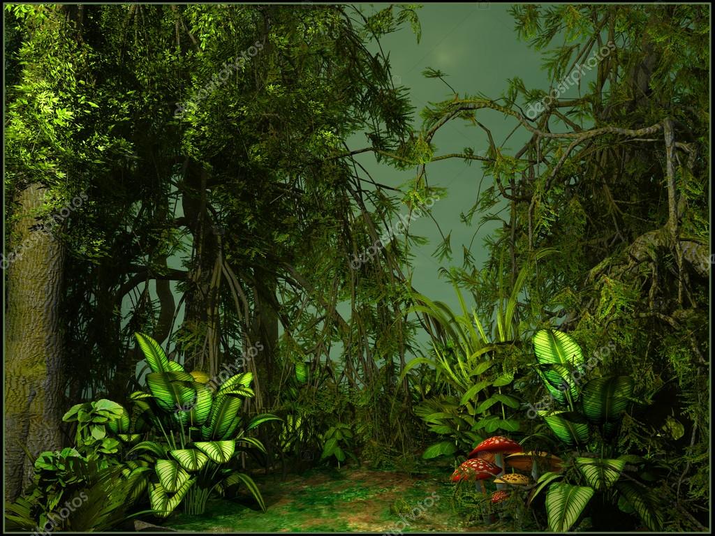 1024x768 Wild jungle
