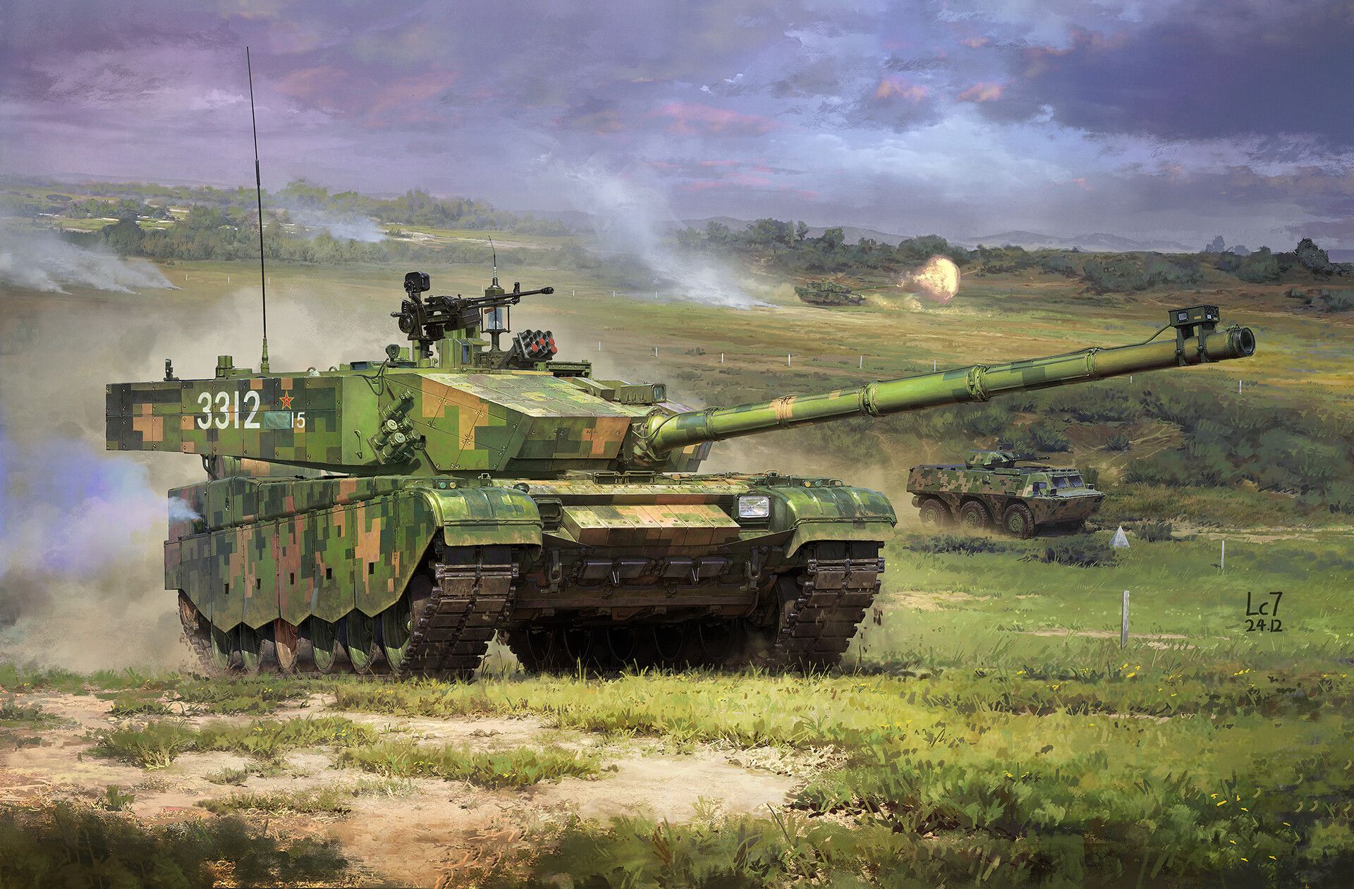1920x1261 PLA ZTZ 99A Main Battle Tank