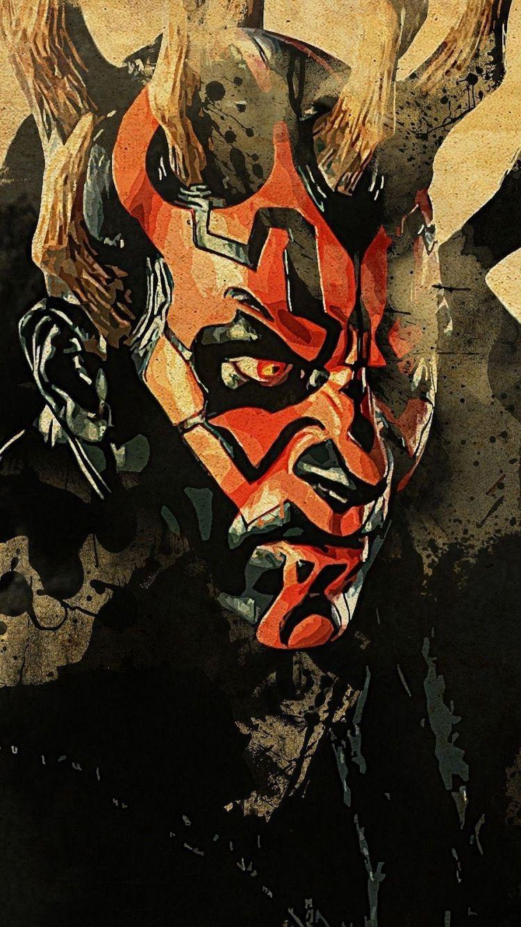 750x1334 Star Wars Art Wallpaper