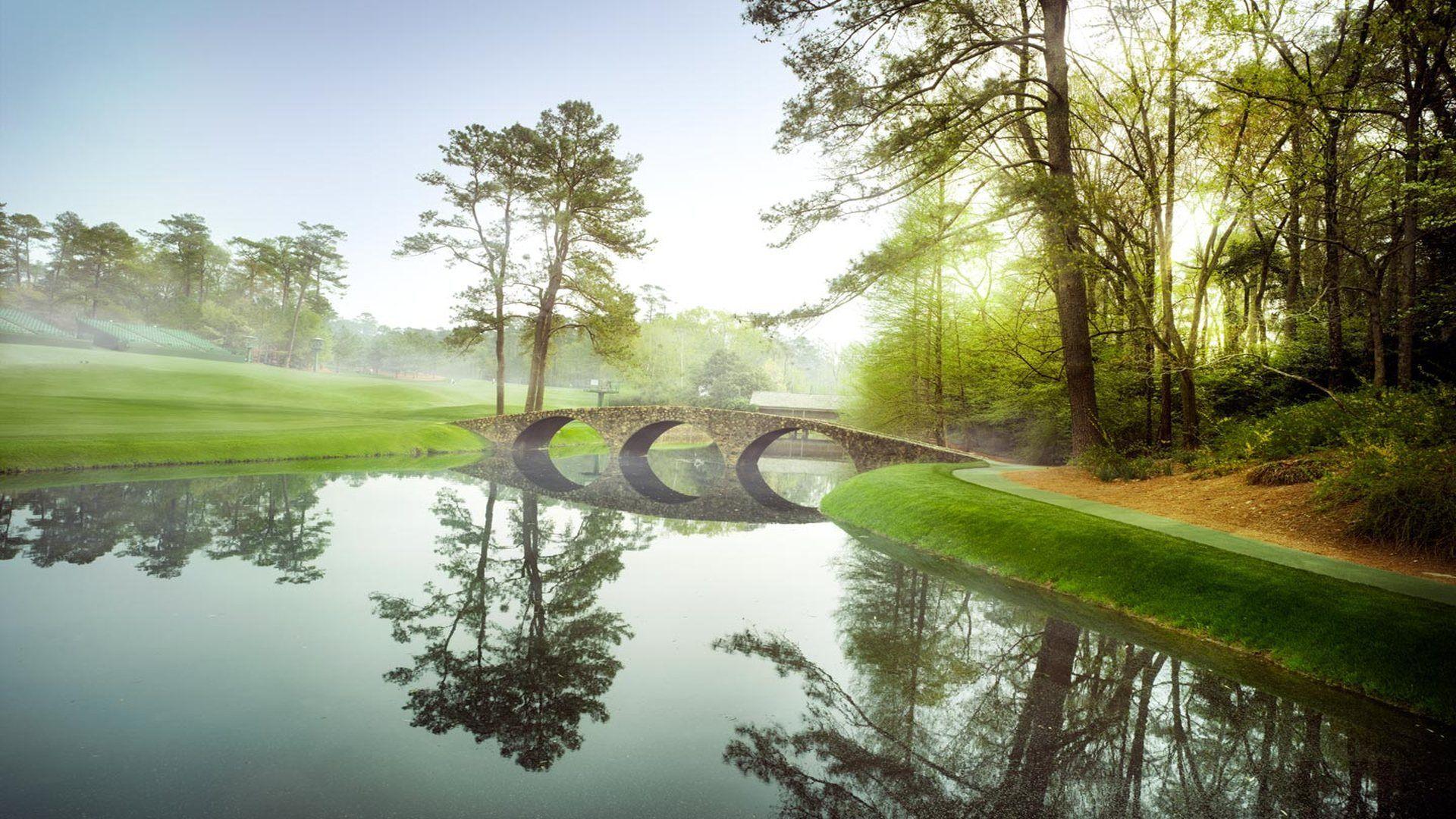 1920x1080 Photo : The Augusta National Golf Course Wallpaper HD Masters