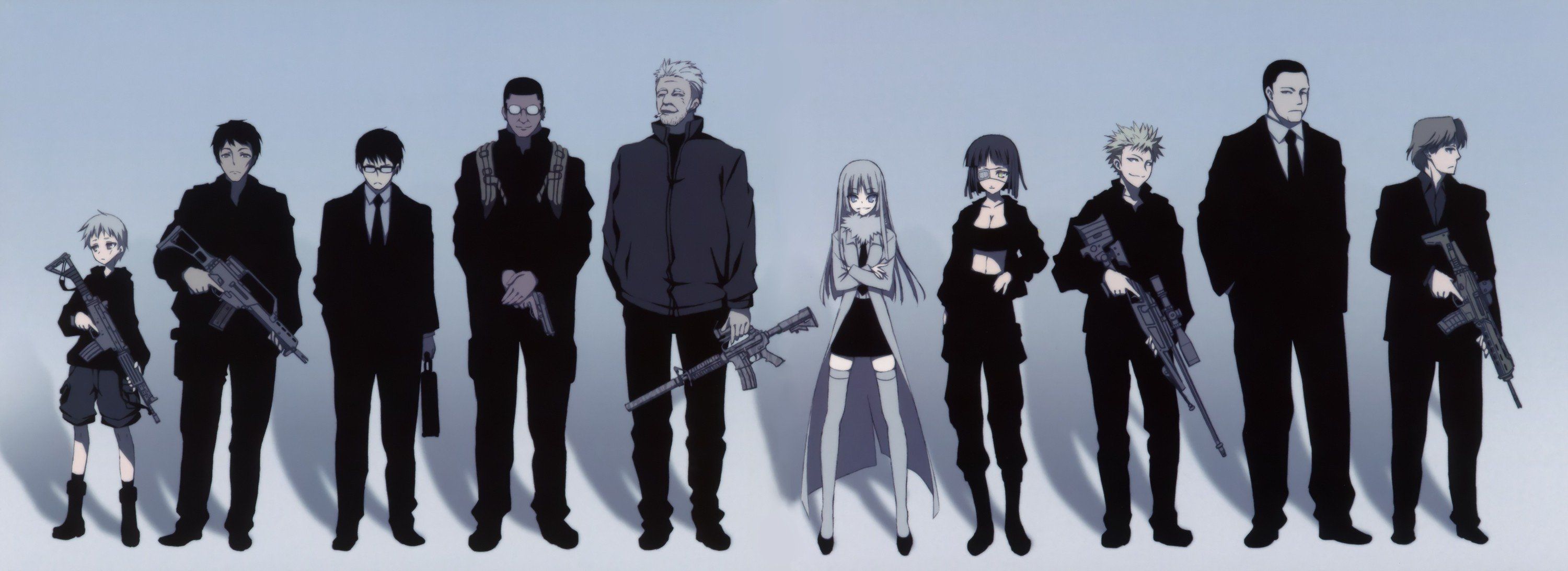 3000x1094 Jormungand, Koko Hekmatyar, Sofia Valmer, Lehm Brick, Jonathan Mar Wallpaper HD / Desktop and Mobile Background