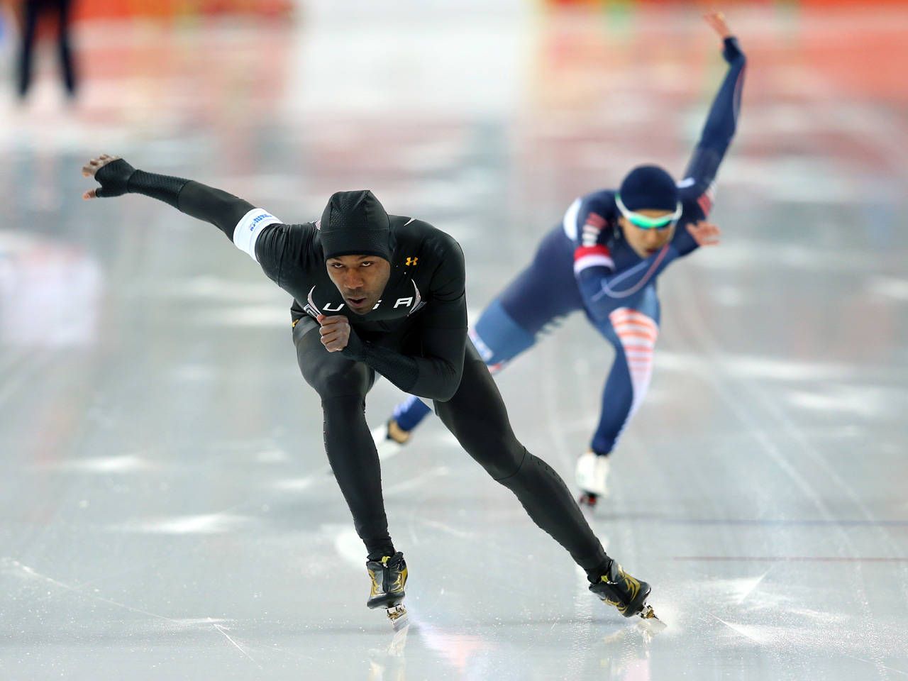 1280x960 Speed Skating Background