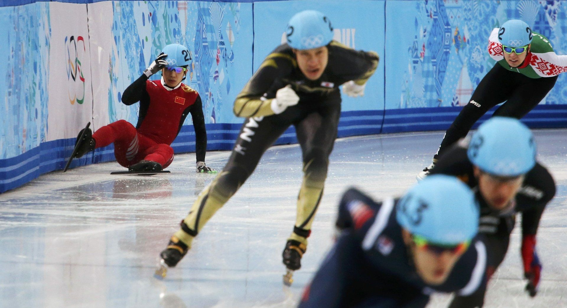 1920x1045 Download Speed Skating Sports HD Wallpaper