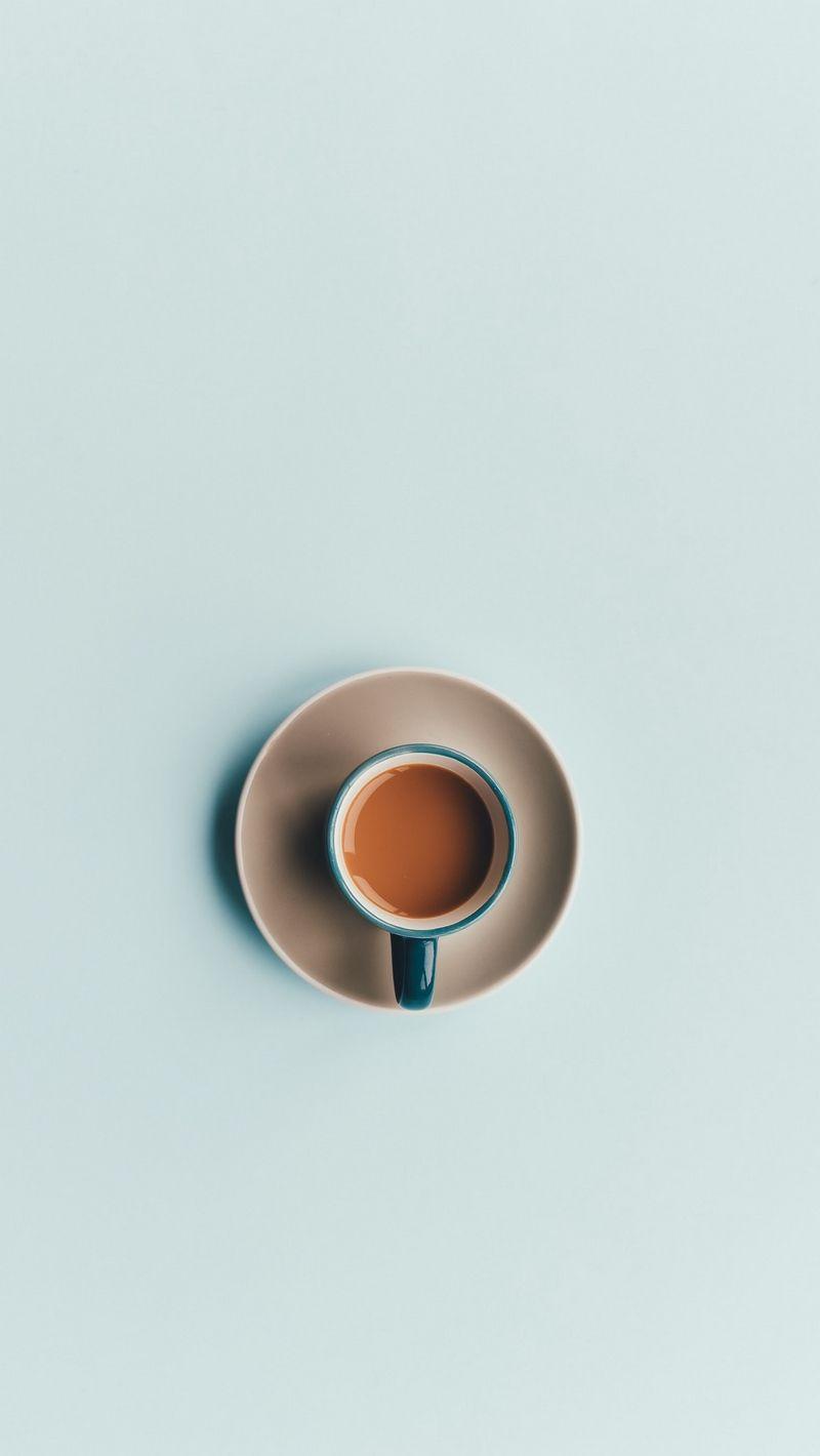 800x1420 Download Wallpaper 800x1420 Coffee, Cup, Minimalism Iphone Se 5s