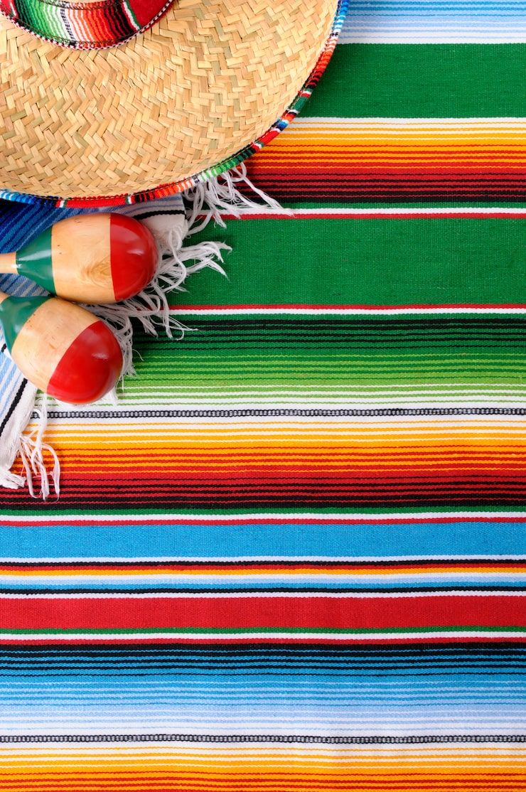 740x1114 Mexico mexican blanket Image