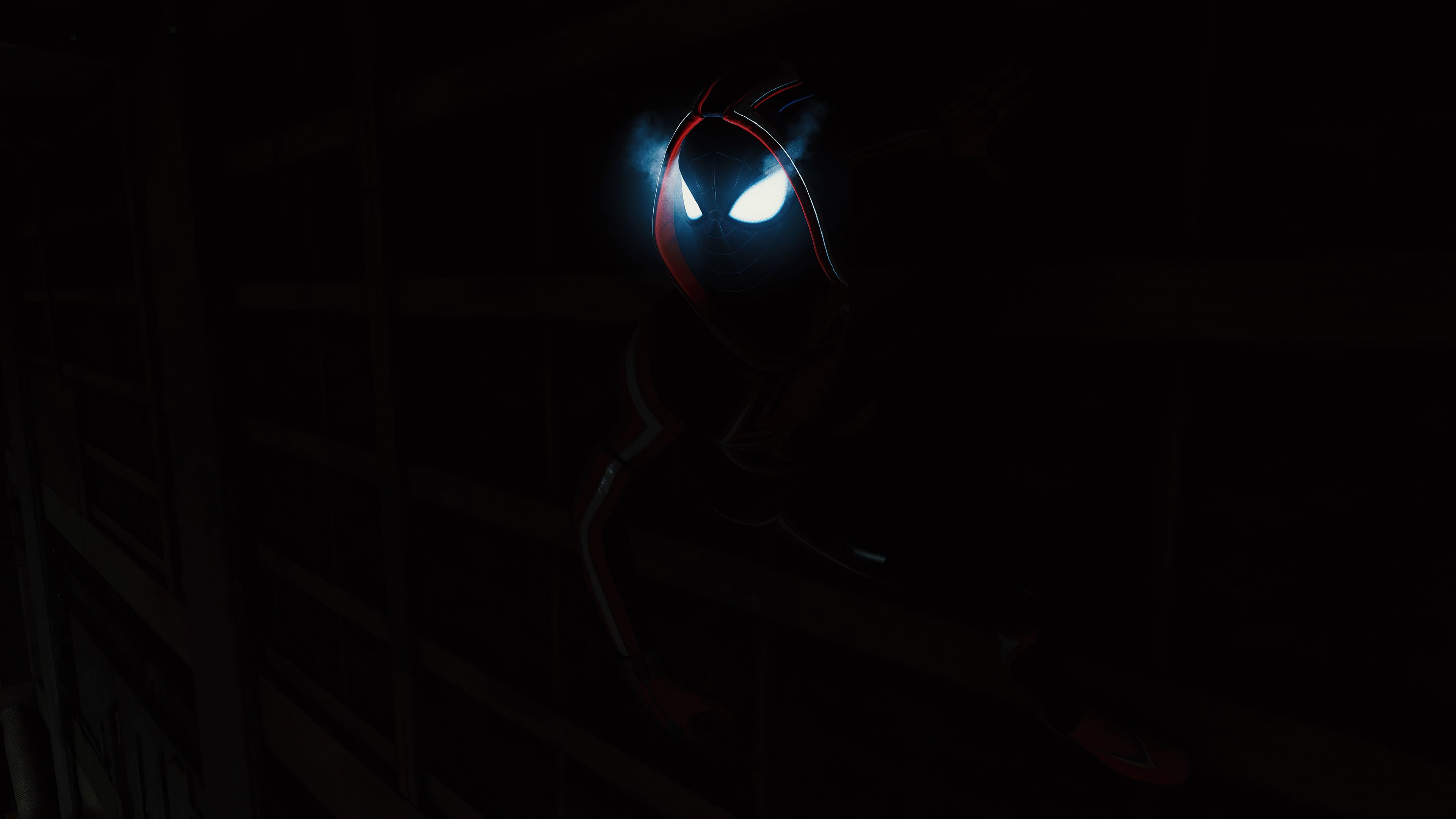3840x2160 Spiderman Miles Morales Dark 4k Wallpaper, HD Games Wallpaper, 4k Wallpaper, Image, Background, Photos and Picture