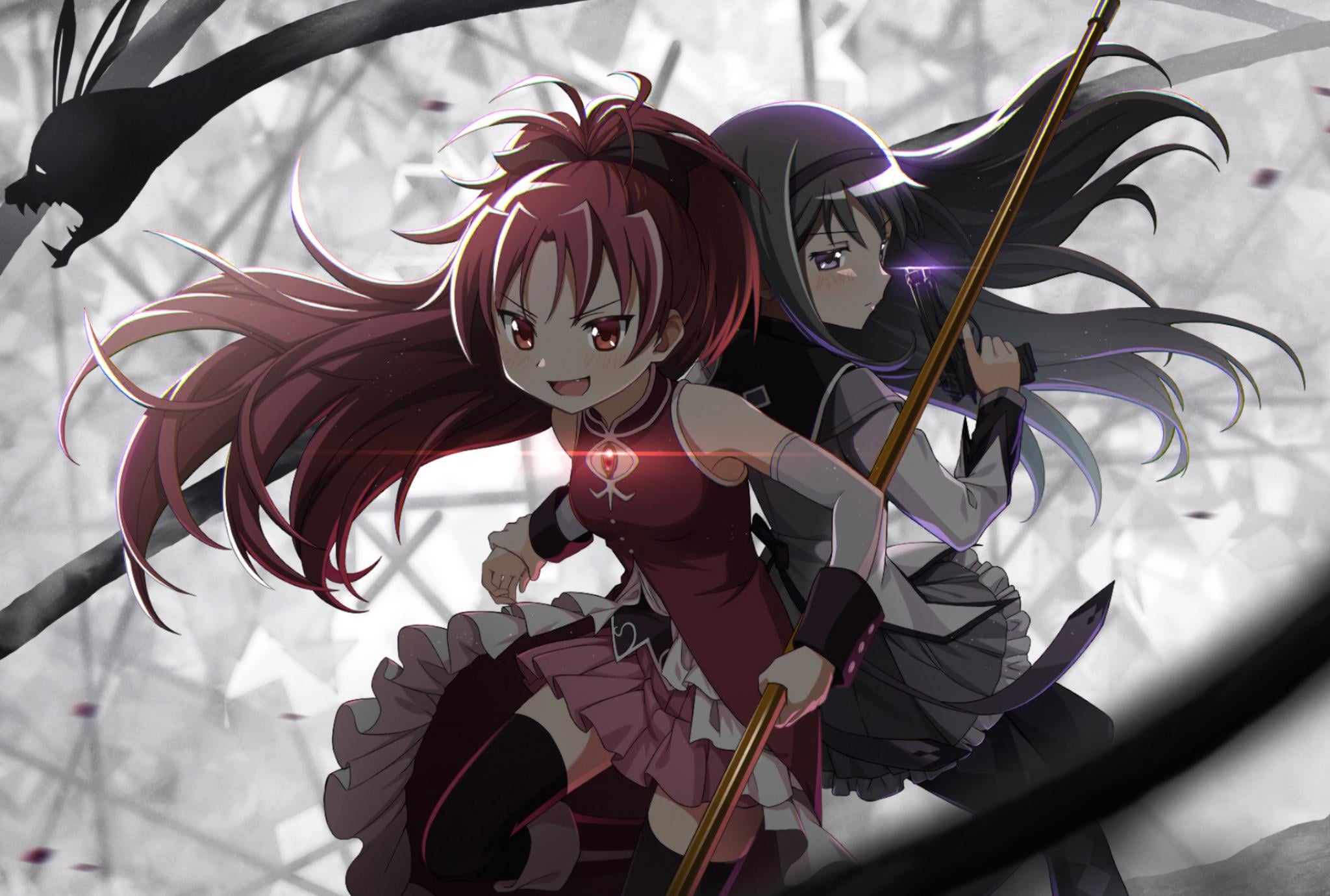 2048x1380 Kyoko and Sakura