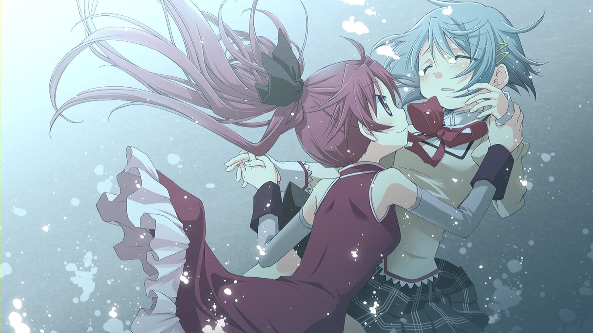 1920x1080 Sayaka & Kyoko Magi HD: Tides of Friendship