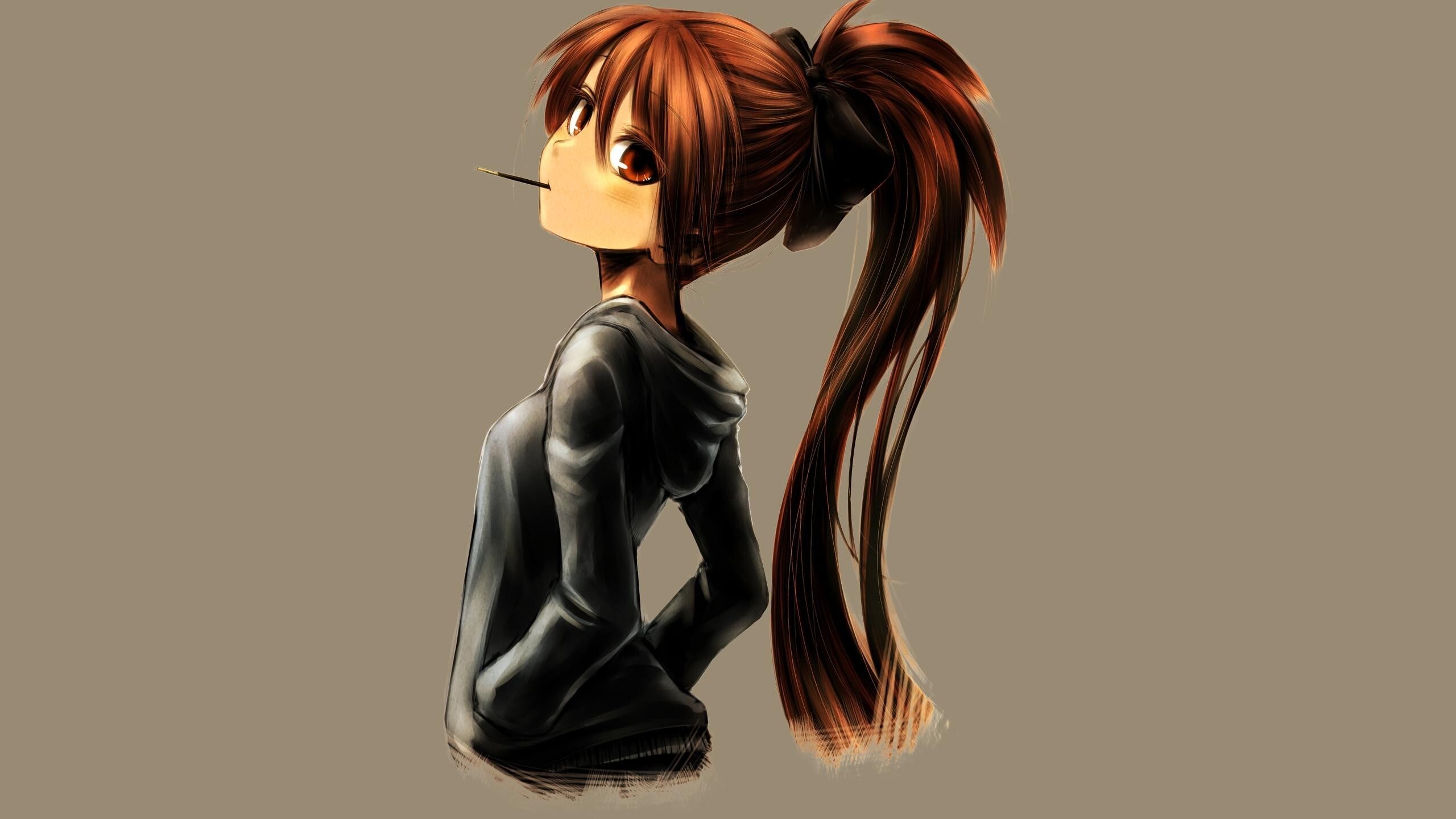 2560x1440 Kyoko Sakura Art Anime Wallpaper 2k for Desktop