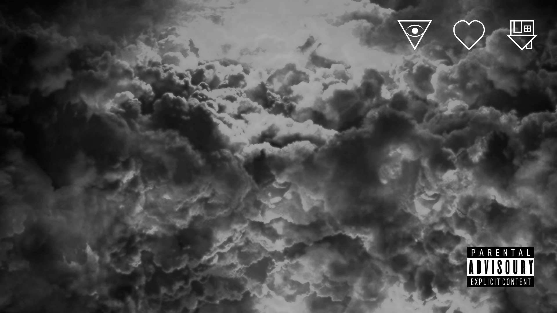 1920x1080 I Love You' album cover wallpaper I created