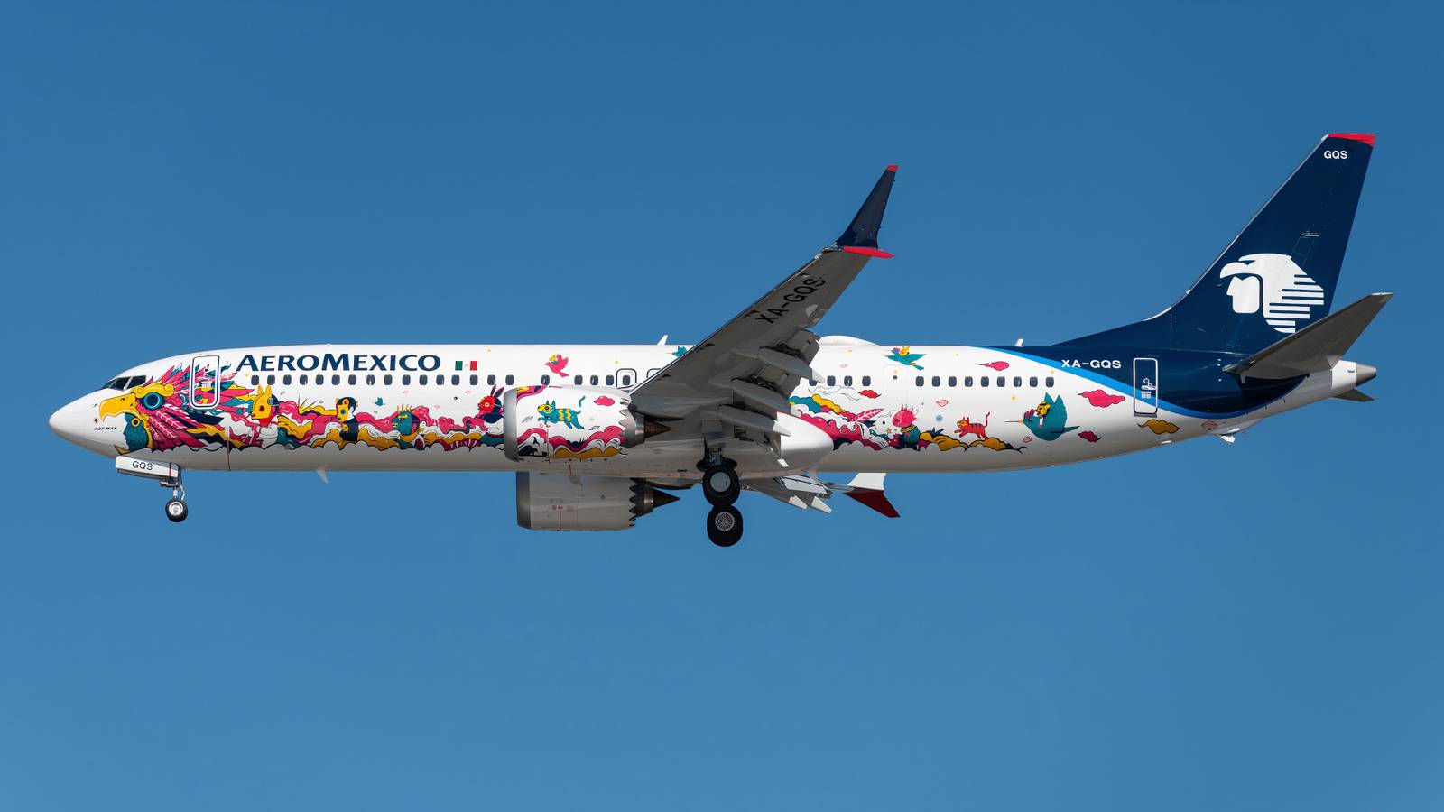 1600x900 Spotted: Delta Partner Aeromexico Celebrates 90 Years With Unique Boeing 737 MAX & Embraer 190 Liveries