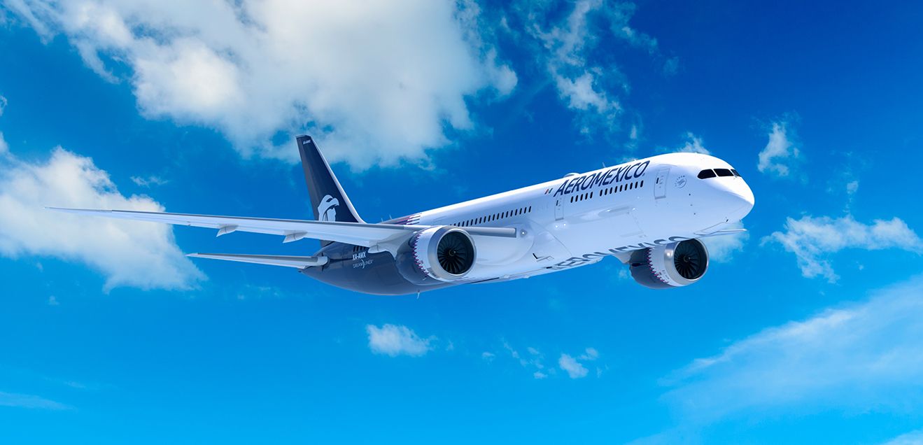 1319x636 Aeroméxico cumple 90 años de conectar a México con el mundo