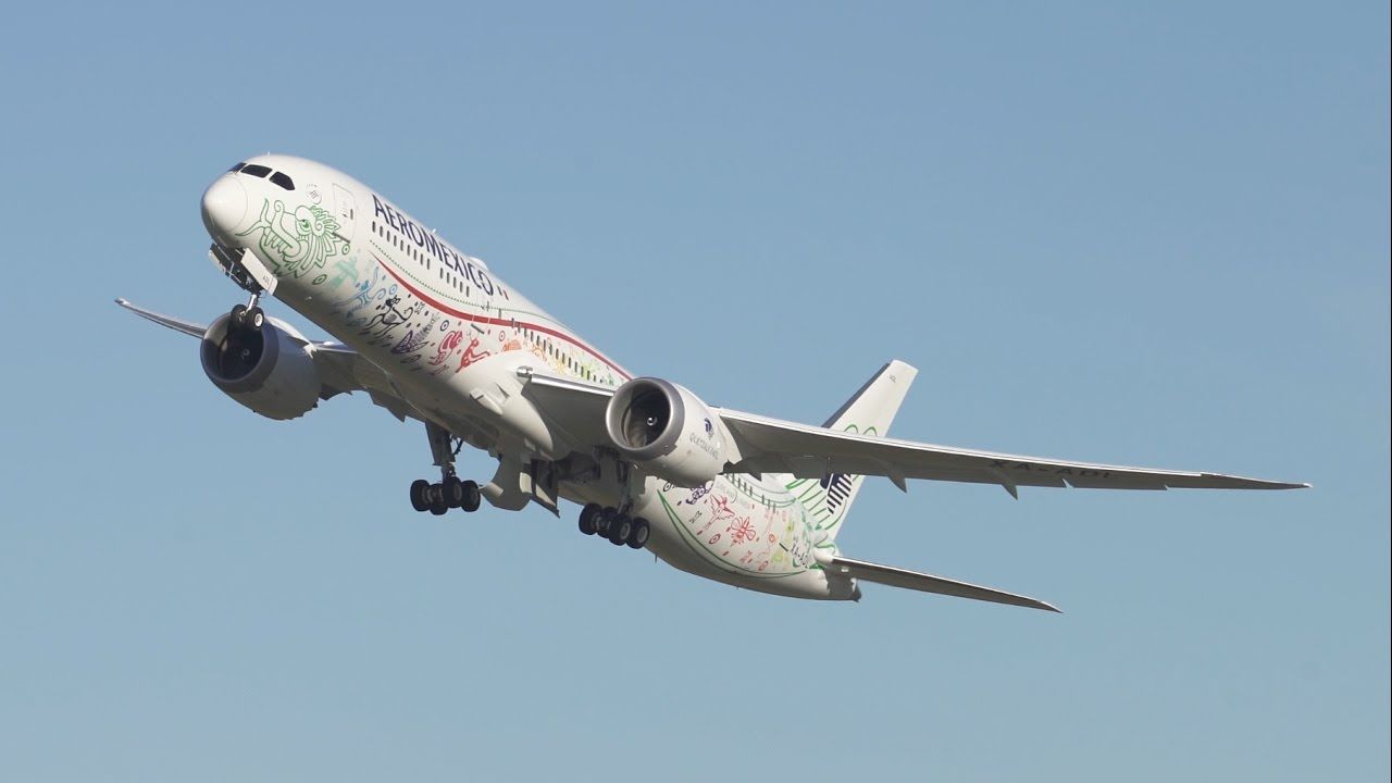 1280x720 Aeromexico 787 9 Quetzalcoatl Delivery And Wing Wave KPAE