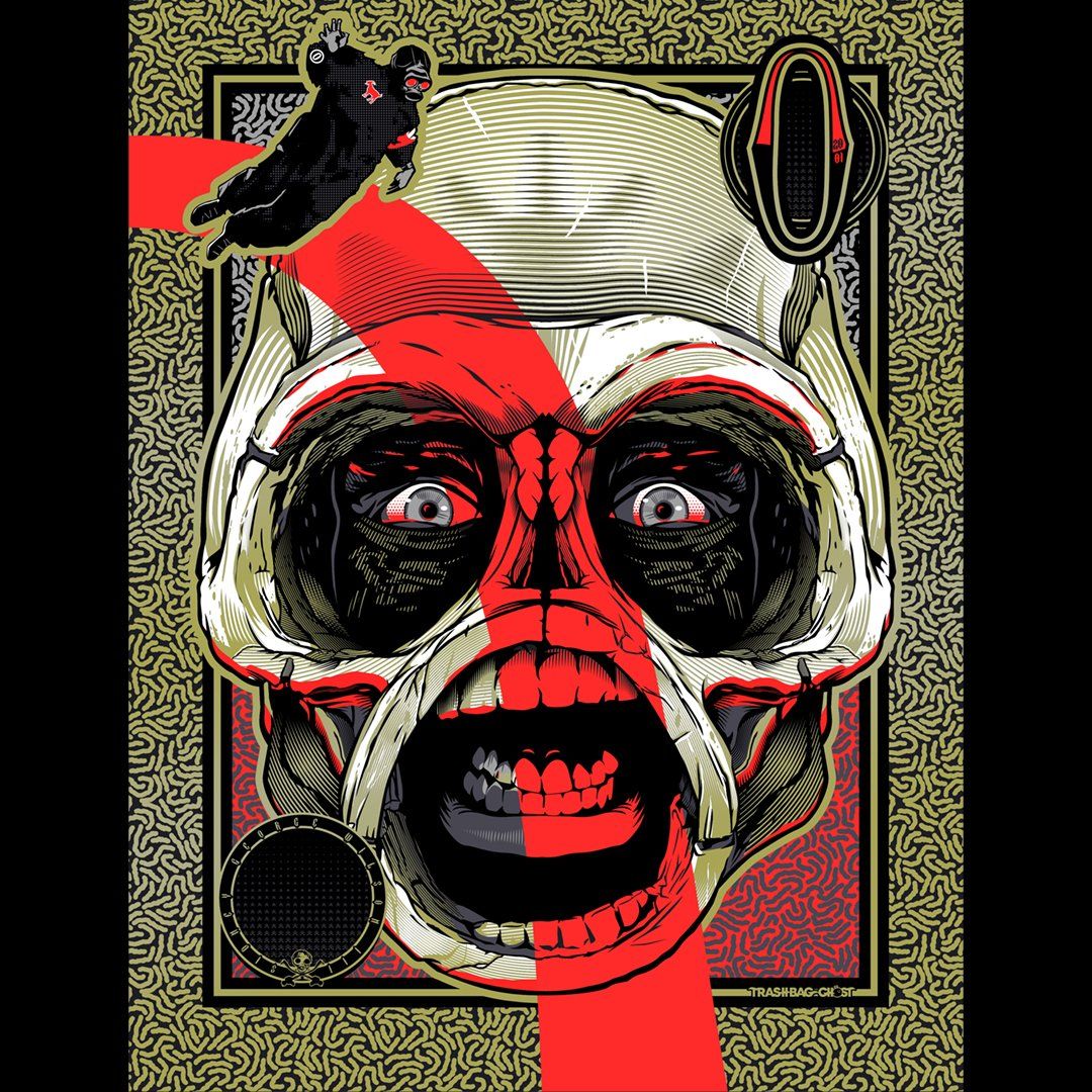 1080x1080 Sid Wilson of Slipknot. Iowa Era Mask Art Print. 2019. Part of a limited edition art print series. This is 2 of 6. A few left signed Link in Linktree #