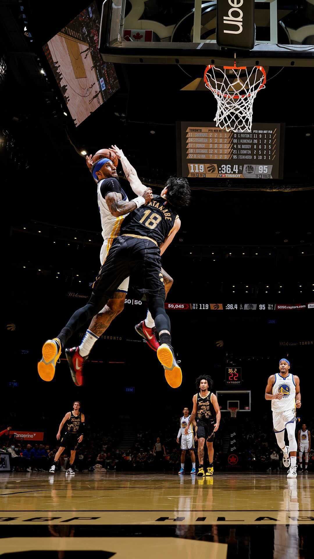 1080x1920 Amazing shot of Yuta's block on Gary Payton II