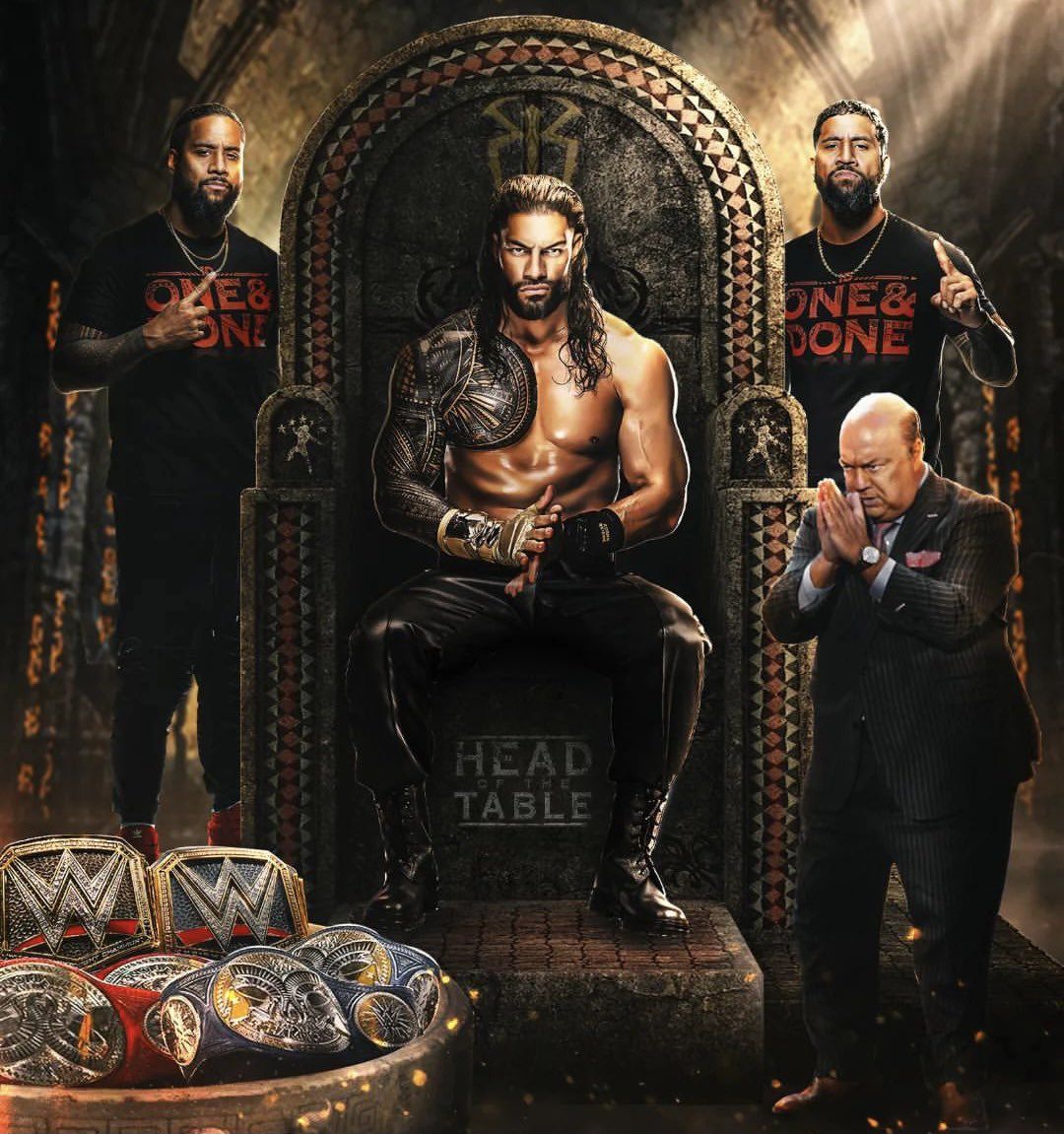 1080x1151 Tomorrow night, for the first time since he smashed at #WrestleMania, YOUR #TribalChief will defend the #UNDISPUTED Championship on network television. READ THE ENTIRE POST HERE