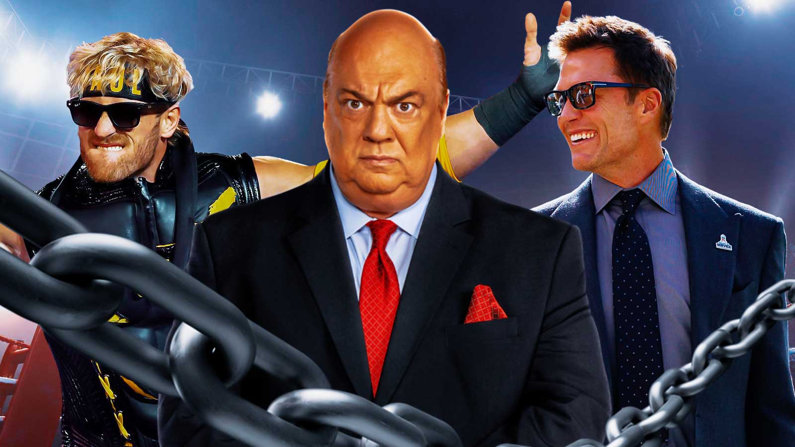 1600x900 WWE news: Paul Heyman sends Tom Brady warning after 'cute' Logan Paul shade