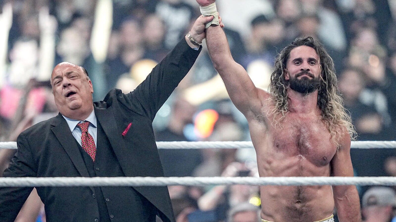 1600x900 Paul Heyman Betrays Roman Reigns AND CM Punk To Join Forces With Seth Rollins At Wrestlemania 41: WATCH