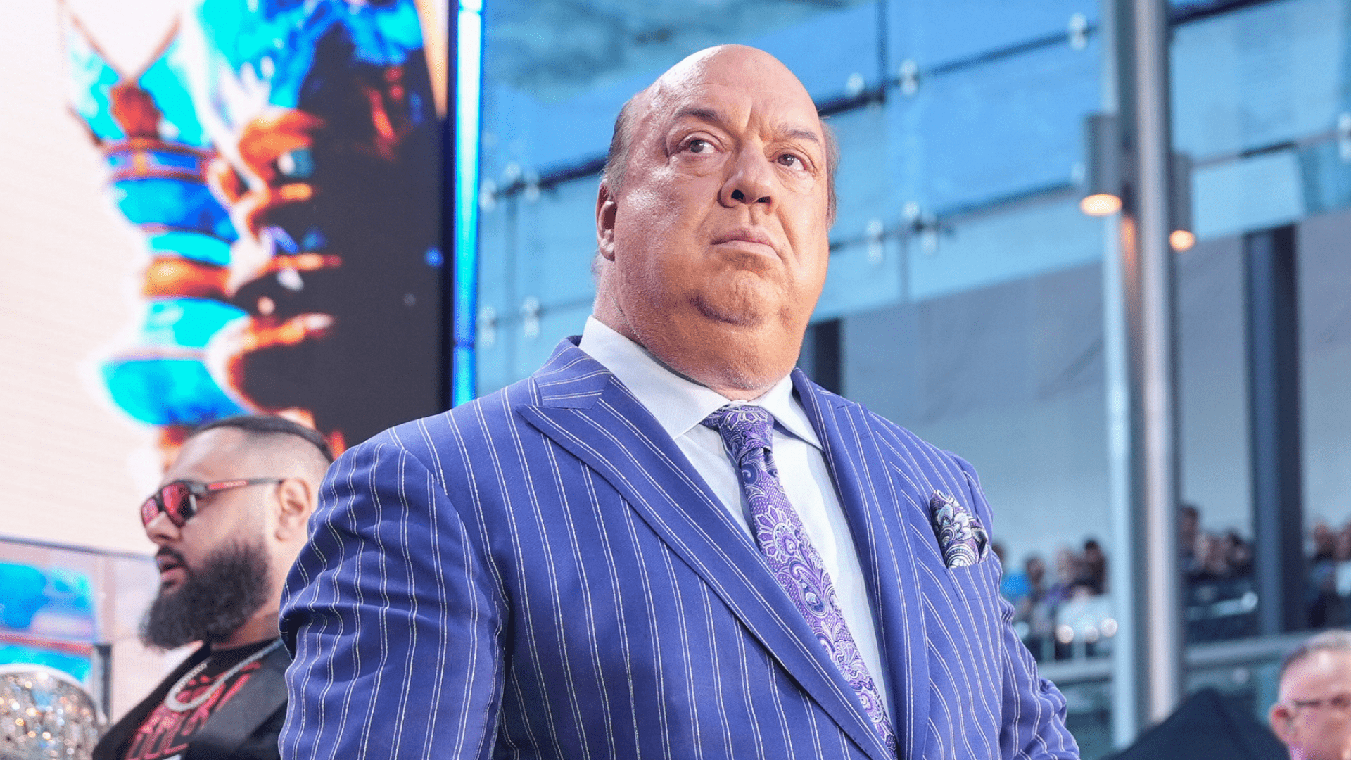 1920x1080 Paul Heyman Goes Viral After Pushing Fan During Survivor Series Exit