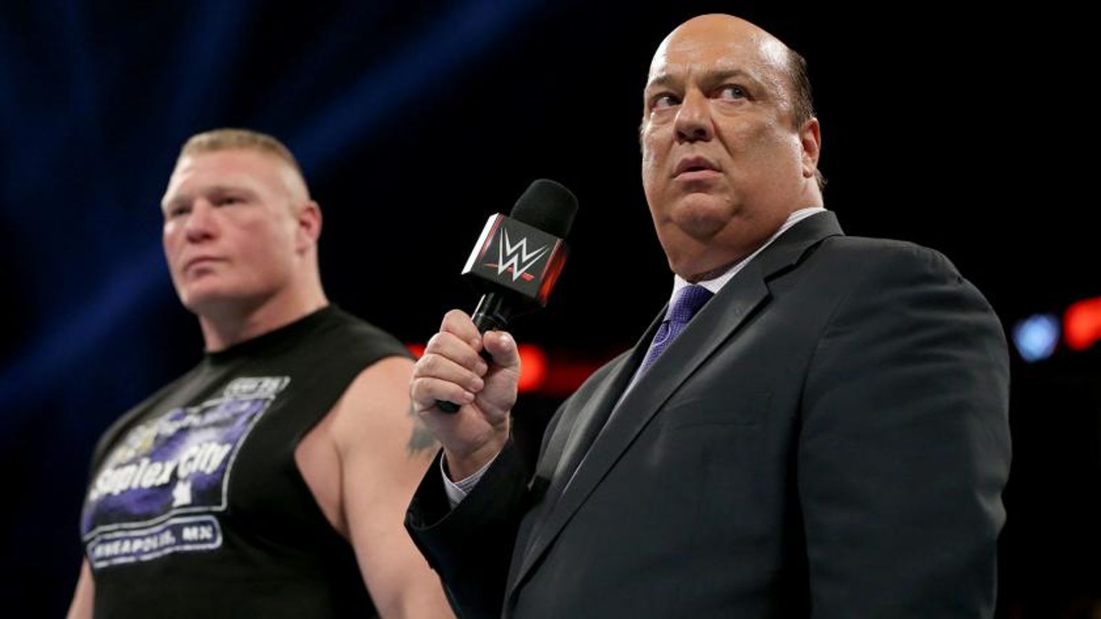 1600x900 WWE Raw: Paul Heyman unhappy at fans cheering for Goldberg