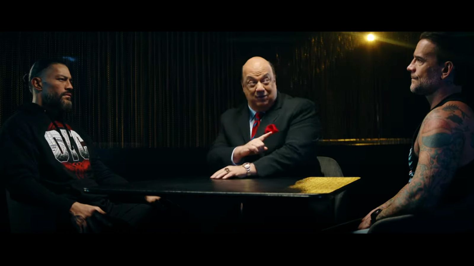 1600x900 THE WISE MAN” PAUL HEYMAN BROKERS A TENSE PEACE BETWEEN ROMAN REIGNS AND CM PUNK FOR WAR GAMES, BUT WHAT IS “THE FAVOR?”