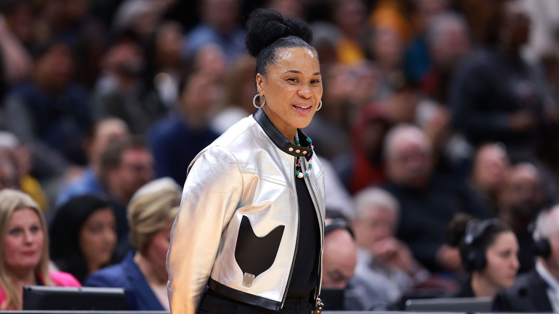 1920x1080 Legendary Women's Basketball Coach Dawn Staley Says Trans Women “Should Be Able to Play