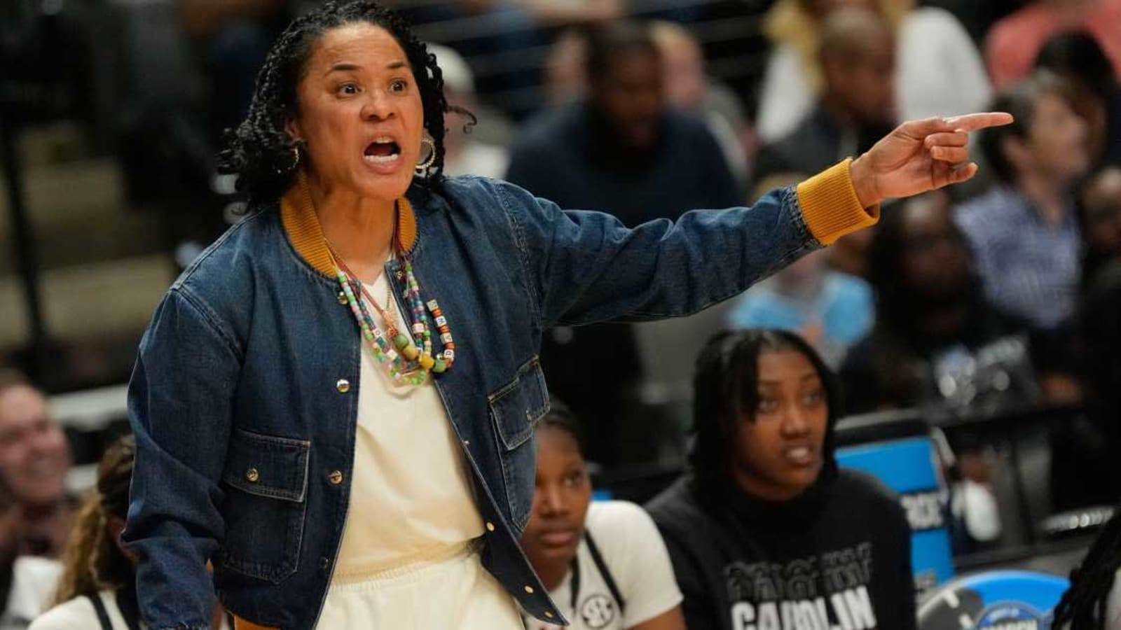 1600x900 Dawn Staley defends referees after Sweet 16 win over Maryland