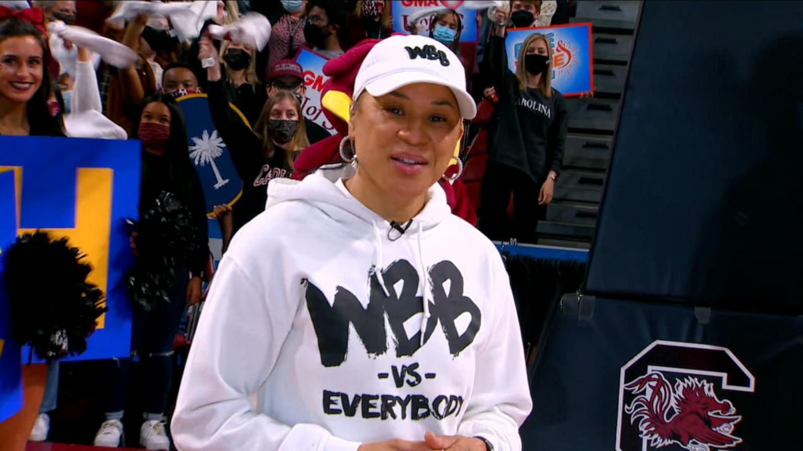 1600x900 GMA' celebrates Dawn Staley, the highest paid head coach in NCAA women's basketball Morning America