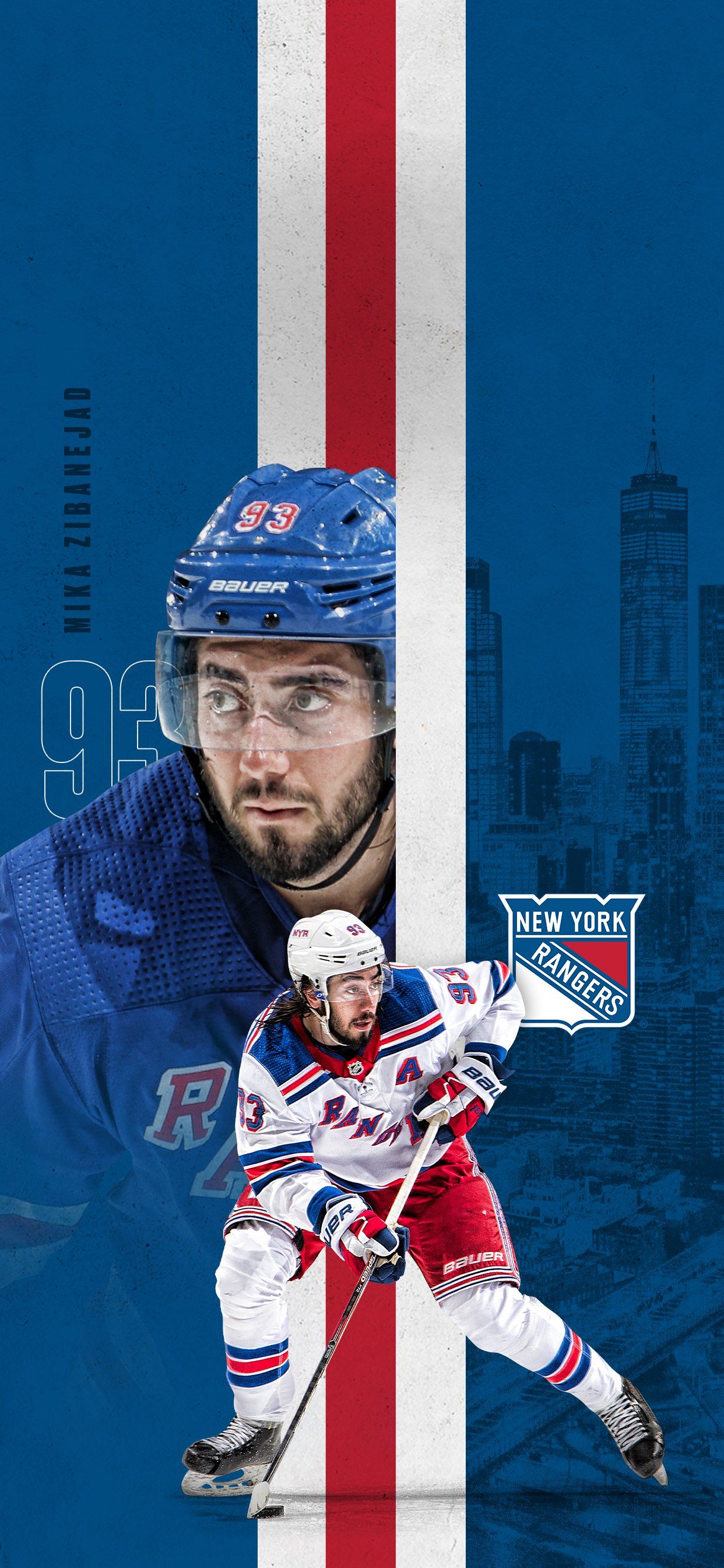 1242x2688 Mika Zibanejad Wallpaper
