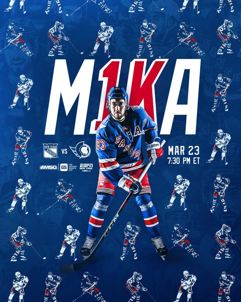 960x1200 NYR Mika Zibanejad to be honored for 000 NHL games tonight ⬇️
