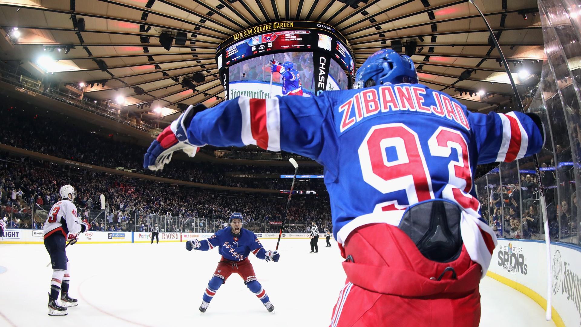 1920x1080 Rangers' Mika Zibanejad's Five Goal Game Adds To NHL's Long History Of The Feat