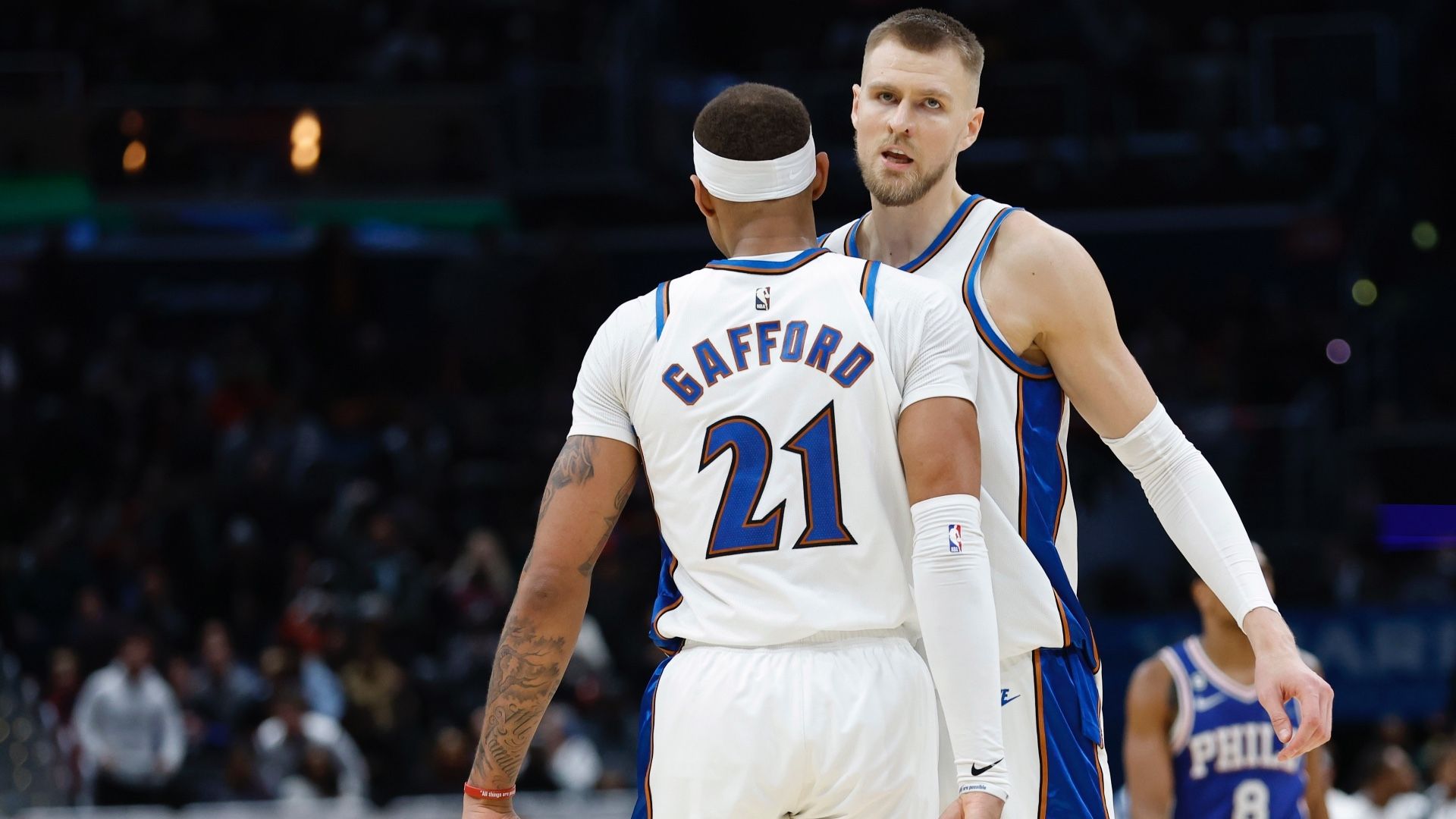 1920x1080 Kristaps Porzingis adapting to life on court alongside Daniel Gafford