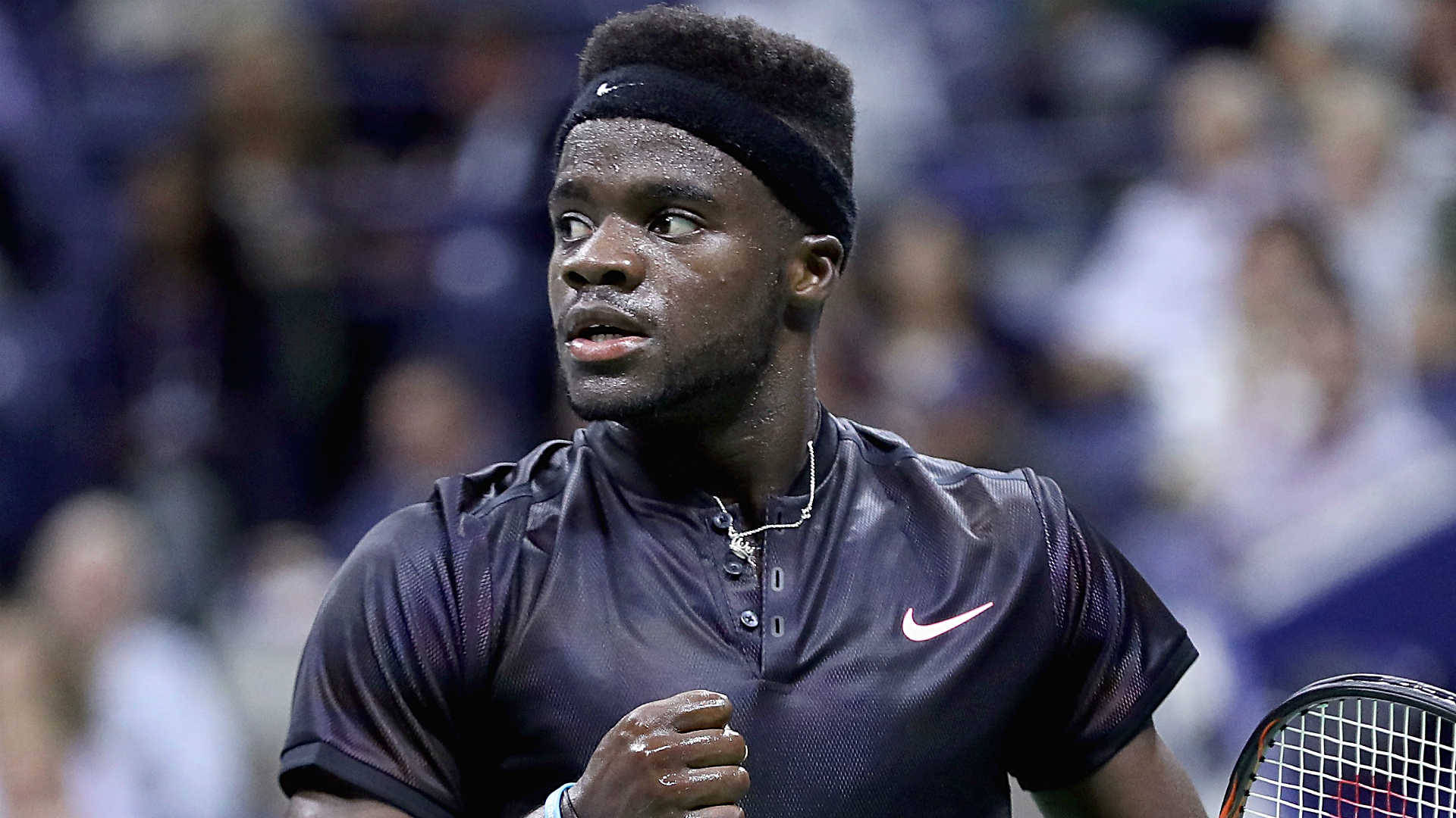 1920x1080 Download Frances Tiafoe In Nike Wallpaper