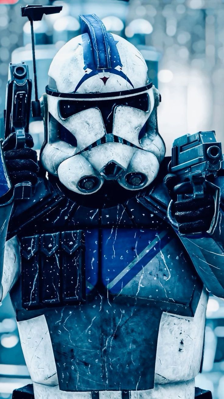 736x1308 Star Wars Clones Wallpaper 4K