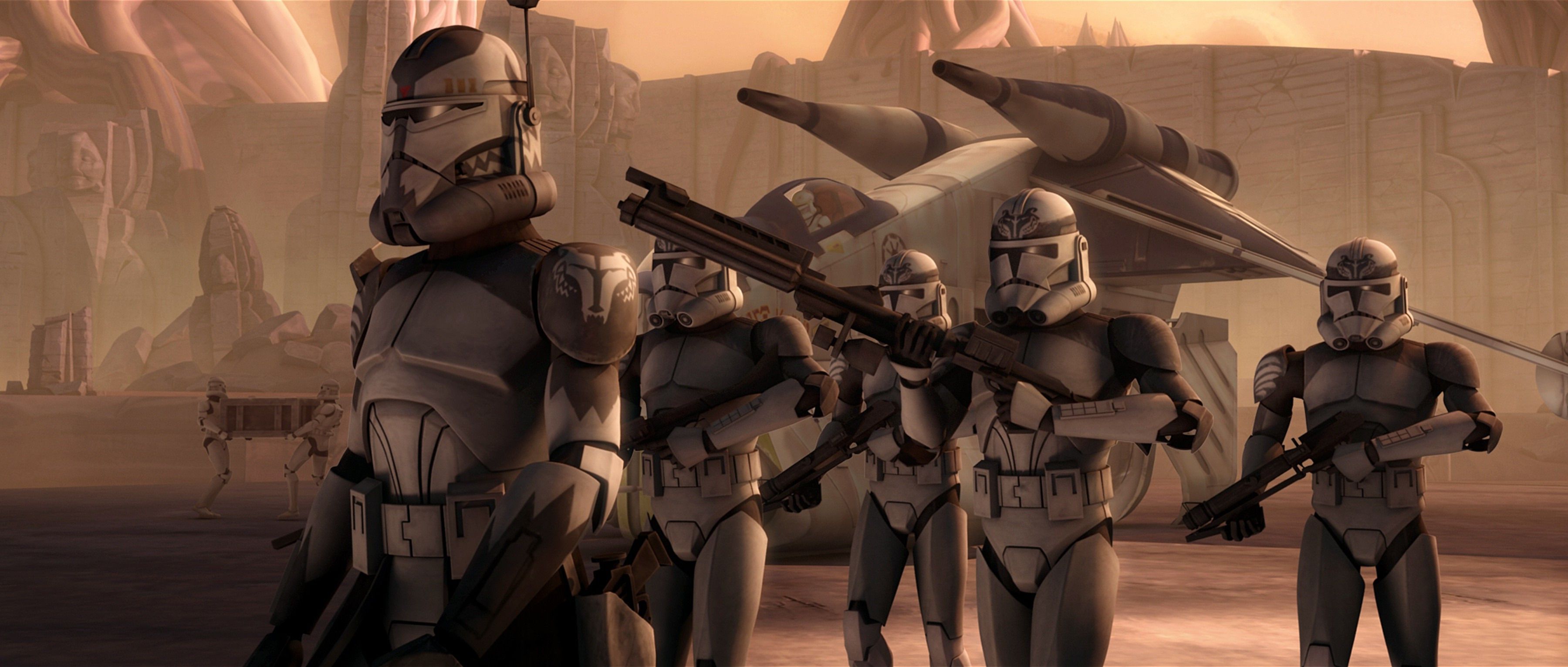 3600x1533 Star Wars, Clone Trooper Wallpaper HD / Desktop and Mobile Background
