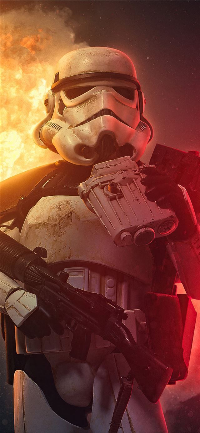 640x1385 stormtrooper explosion 4k iPhone 11 Wallpaper Free Download