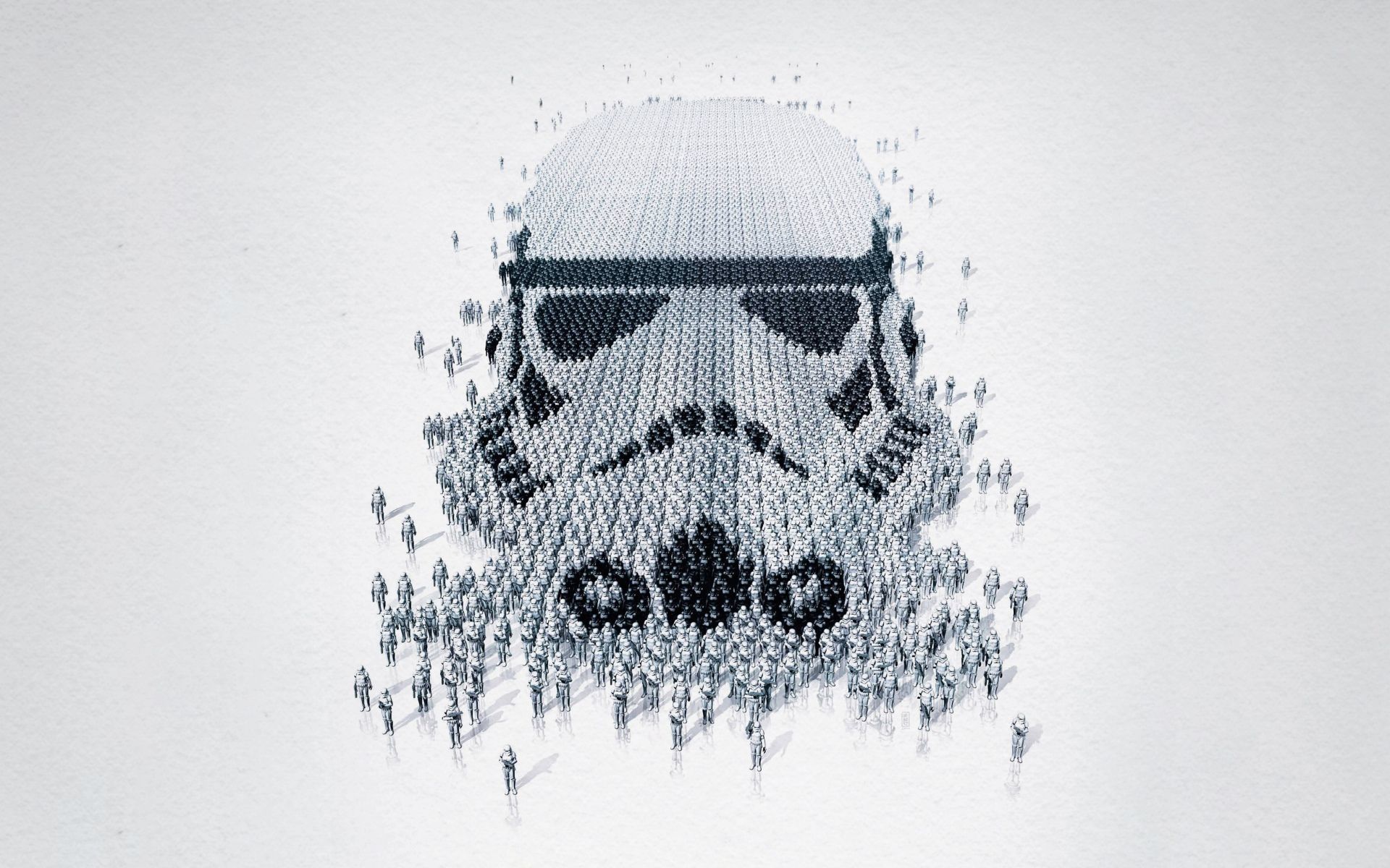 1920x1200 Star Wars Wallpaper 4K, Stormtroopers, White aesthetic