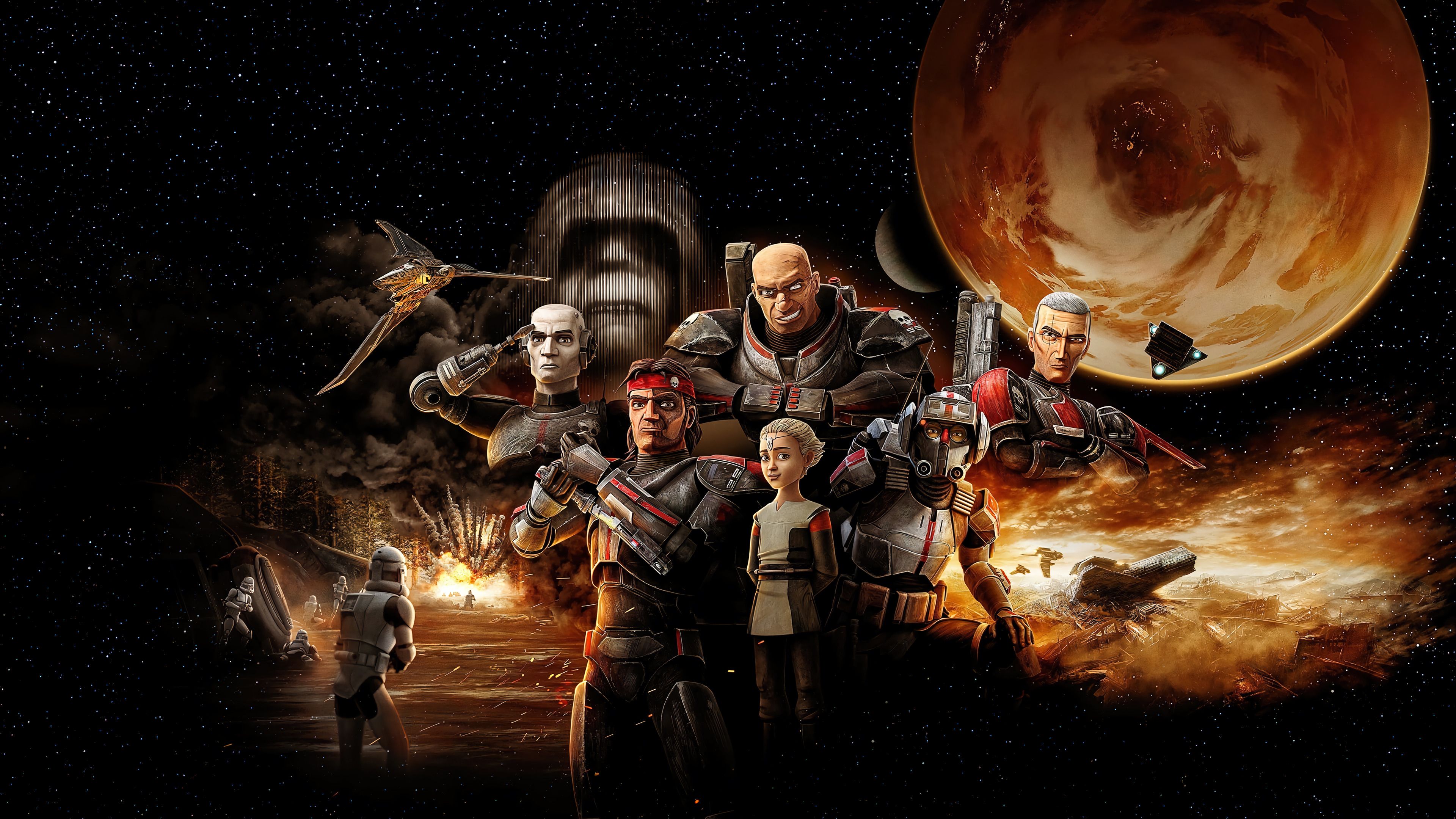 3840x2160 Star Wars: The Bad Batch 4K Ultra HD
