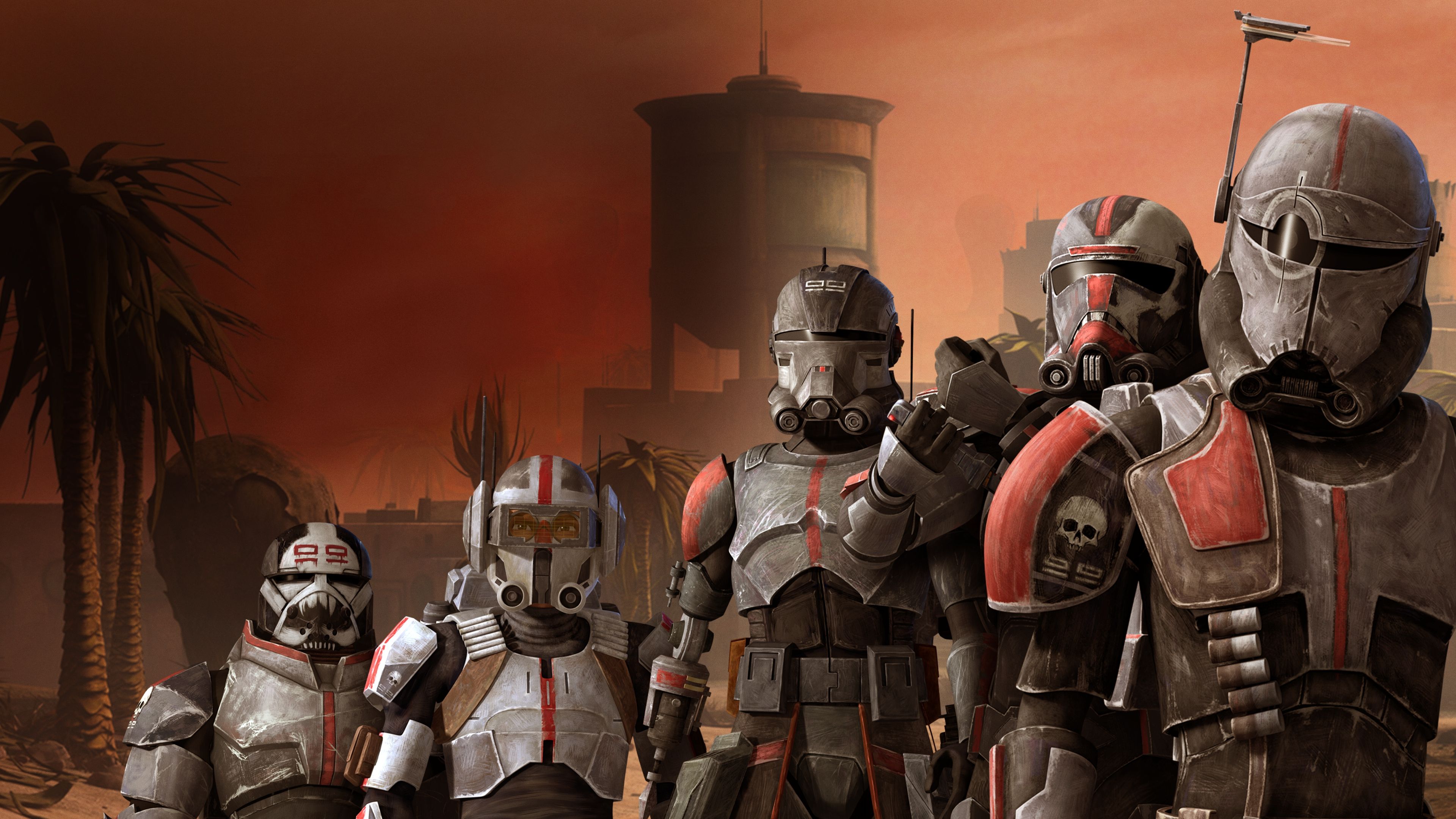 3840x2160 Star Wars: The Bad Batch Wallpaper 4K, 2022 Series, TV series