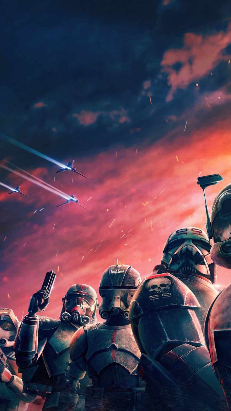 736x1308 Star Wars the Bad Batch Wallpaper : iPhone Wallpaper