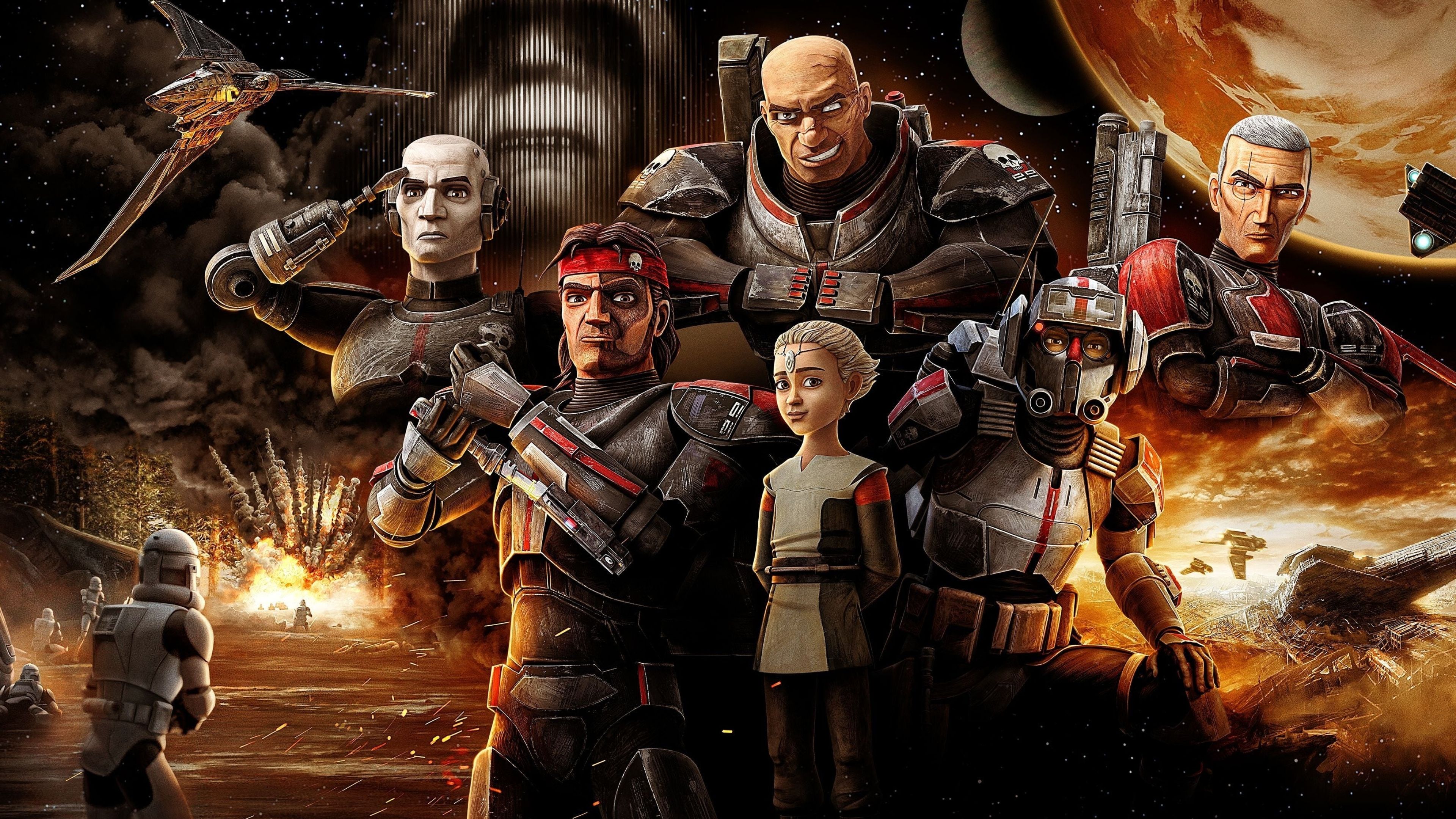 3840x2160 Star Wars: The Bad Batch Wallpaper
