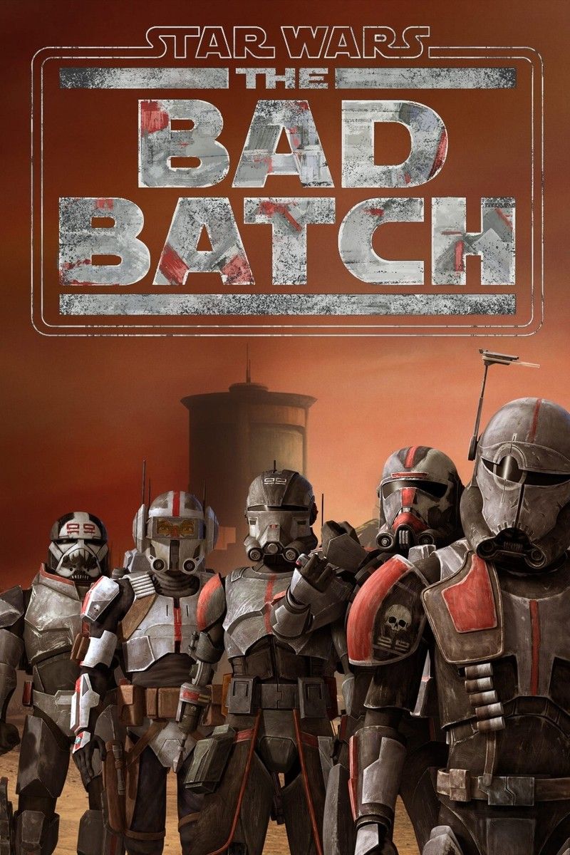 800x1200 Star Wars The Bad Batch Poster 11X17 Omega Hunter Echo Tech Crosshair
