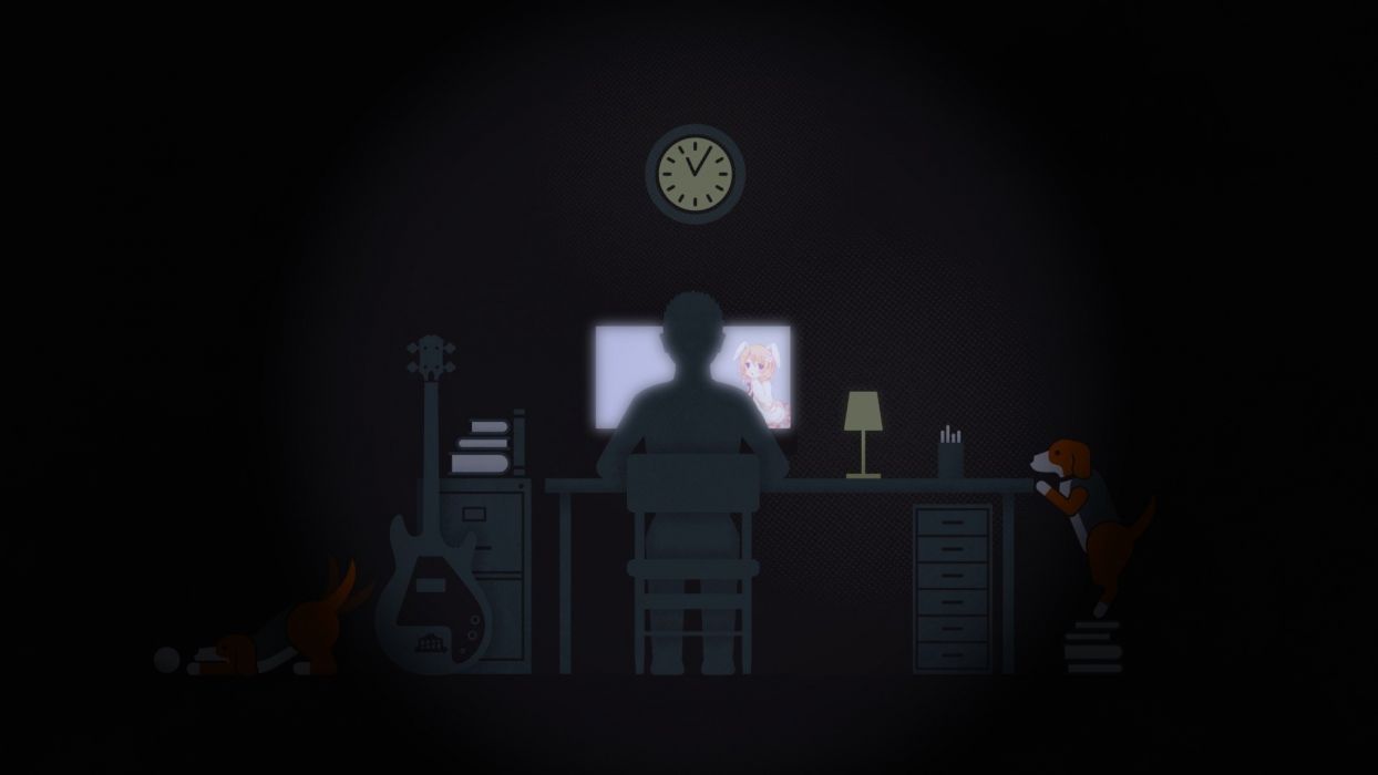 1244x700 Minimal Tech Wallpaper