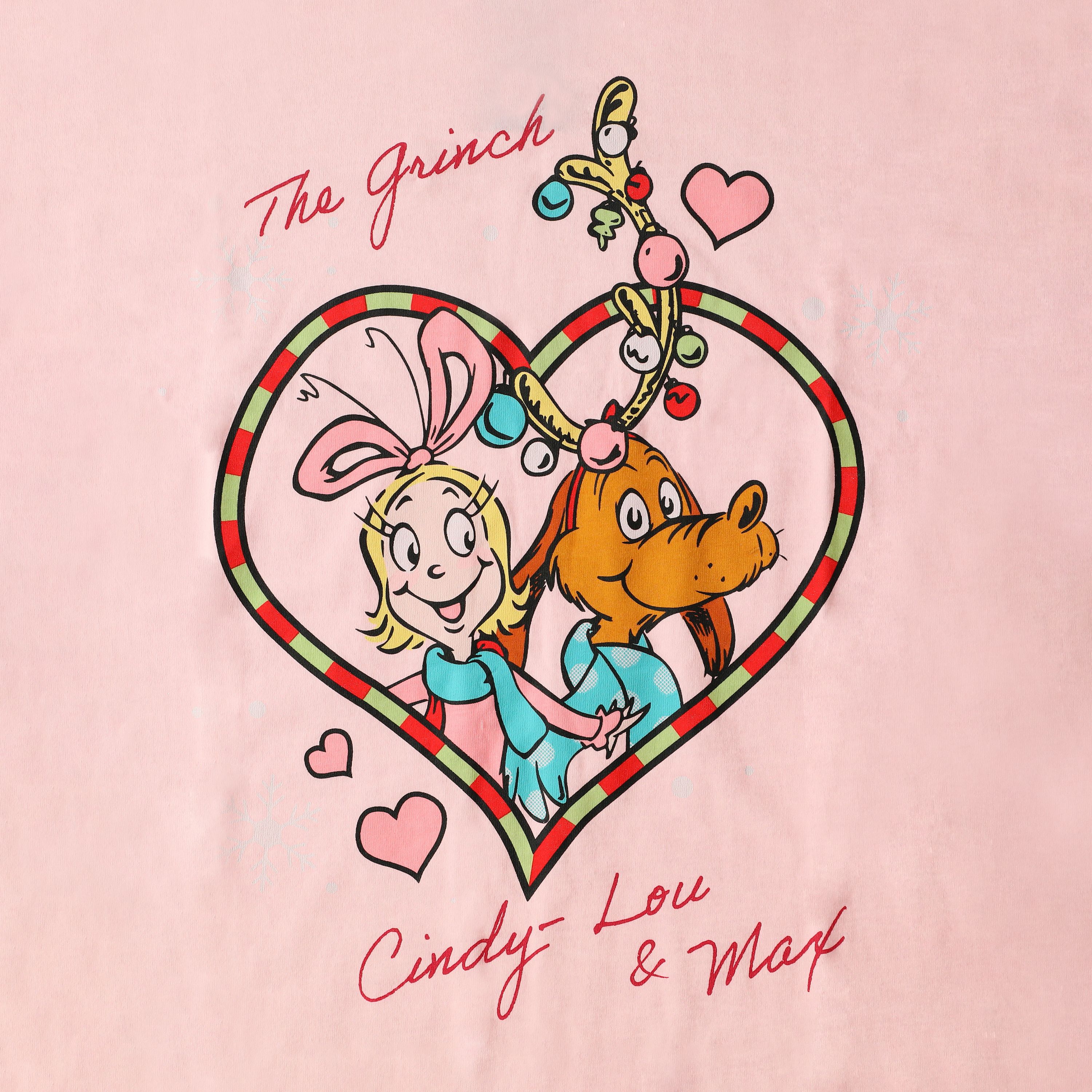 3000x3000 The Grinch Cindy Lou & Max Graphic Tee