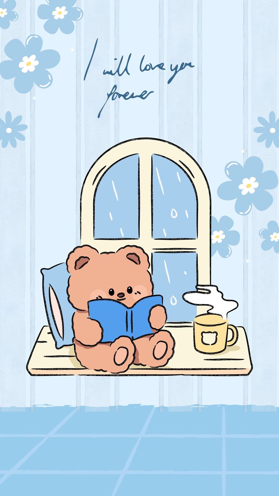 900x1600 customizable cute animation wallpaper templates