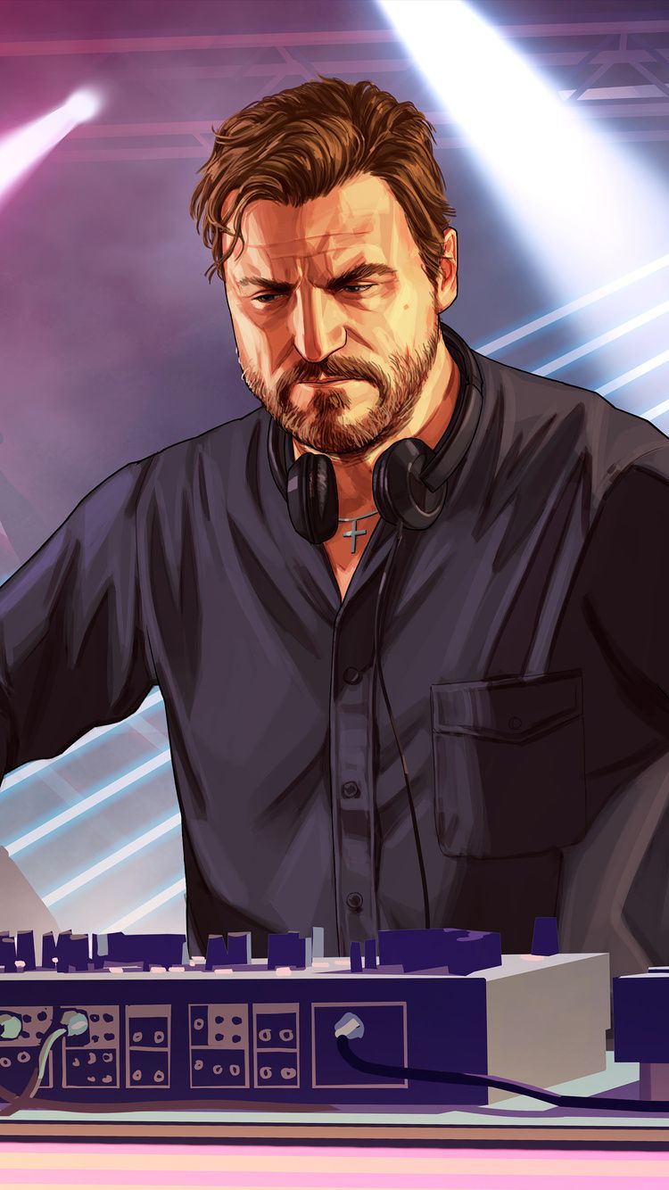 750x1334 DJ Solomun Grand Theft Auto V DLC 2018 iPhone iPhone 6S, iPhone 7 , HD 4k Wallpaper, Image, Background, Photos and Picture