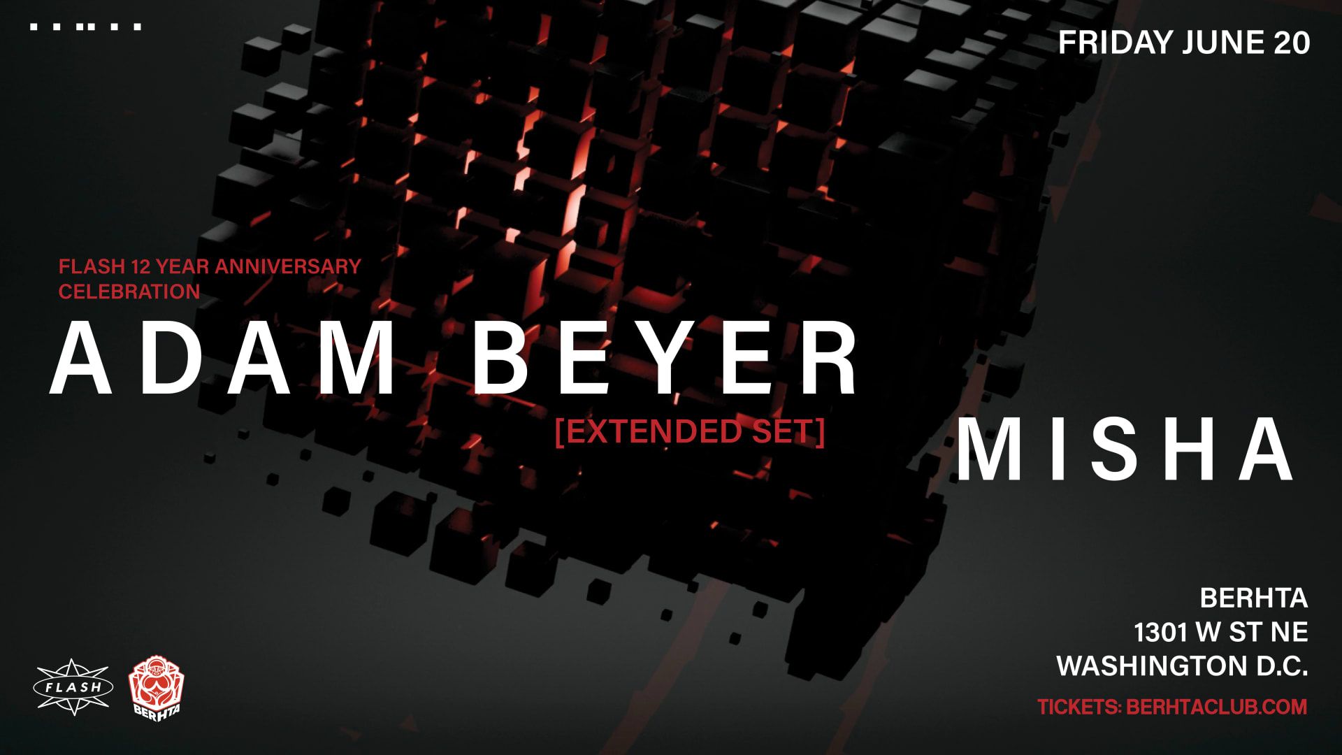 1920x1080 Adam Beyer [Extended Set] At Berhta, Washington · Shotgun Tickets