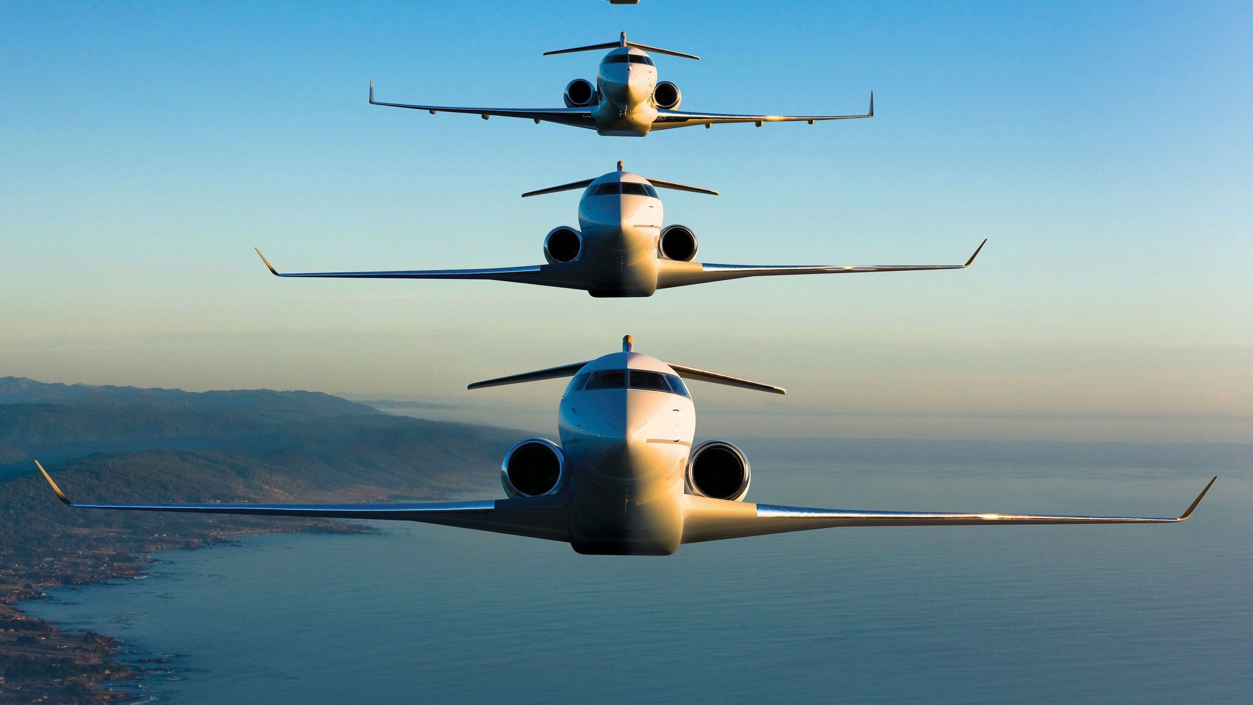 2560x1440 Bombardier Global 8000 HD Wallpaper Desktop Image and Photo